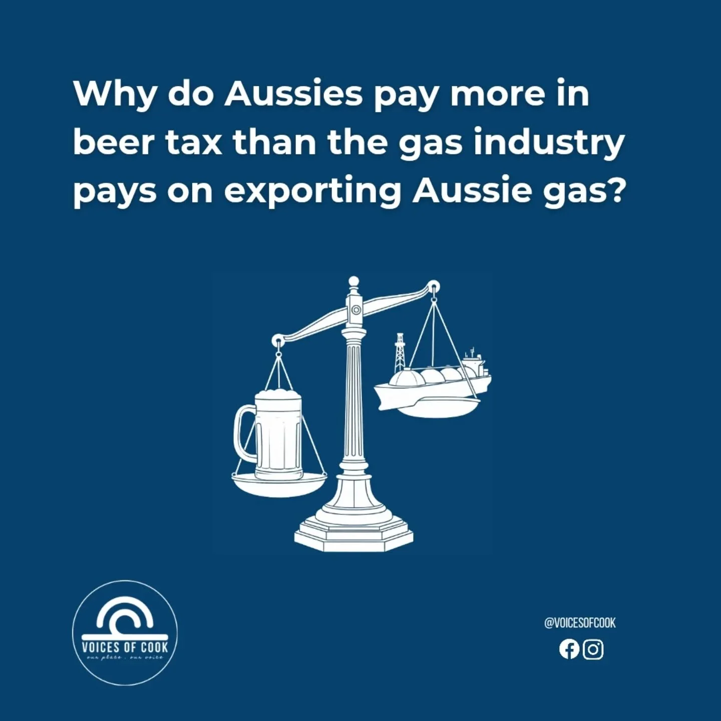✨️ Imagine this: your MP is in Canberra, and instead of talking about abstract policies, they ask a question that hits you right where it counts &mdash; in your wallet. Why does beer excise raises more revenue than the gas industry pays in Petroleum 