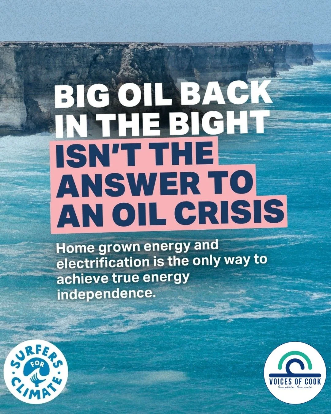 Being able to provide a constant and stable supply of energy to Australia throughout any global crisis is essential.

A faster transition to using our renewable resources is key if we are to achieve energy independence.

Global supply and increased c