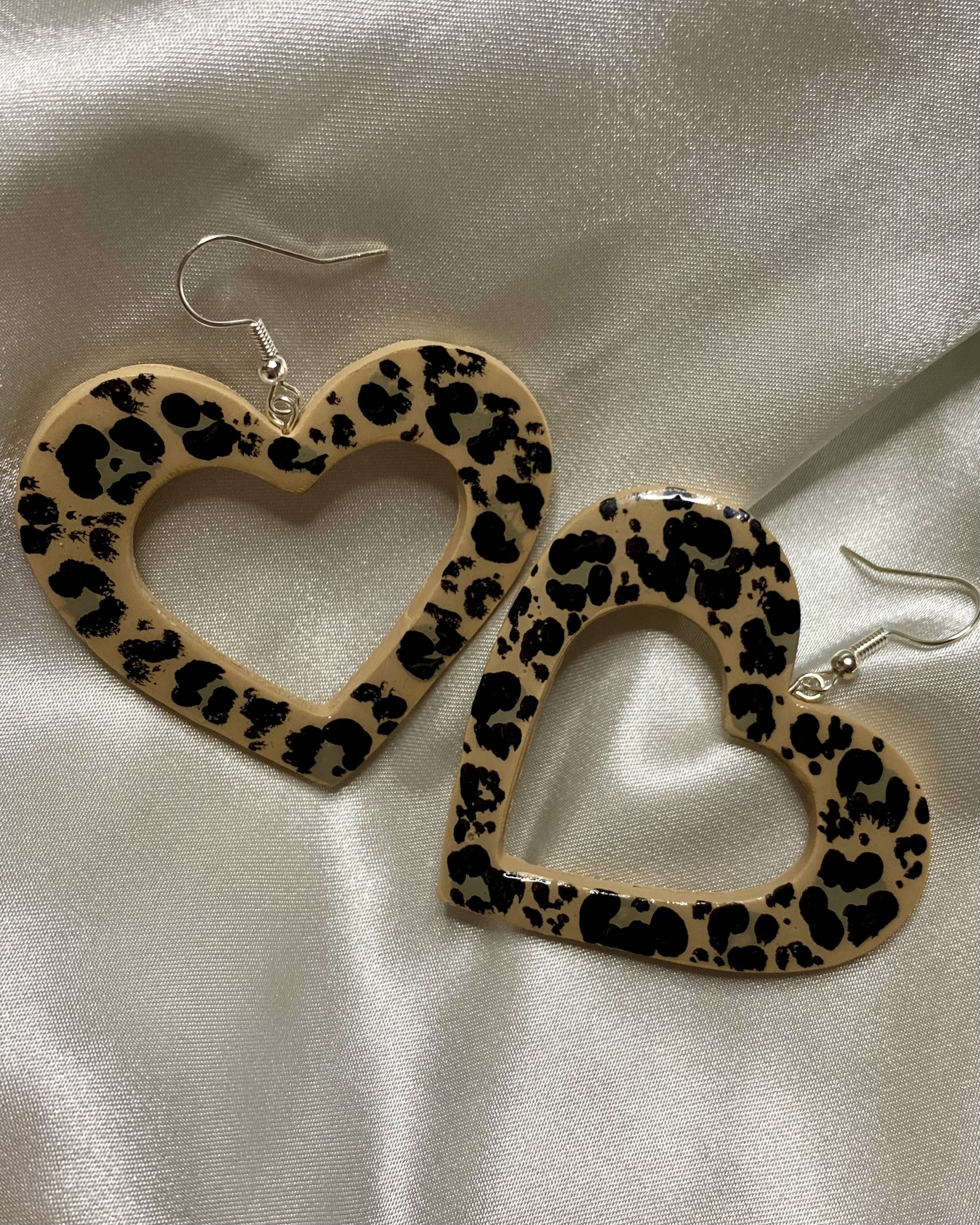 Lady Leopard (Classic) Hoop Earrings