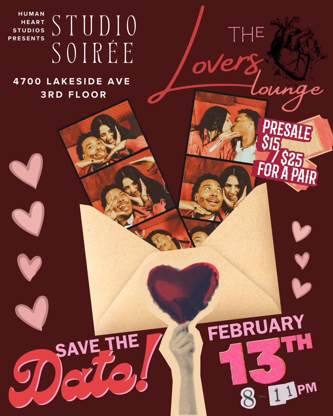 Studio Soirées: Lovers Lounge (Duo Ticket)