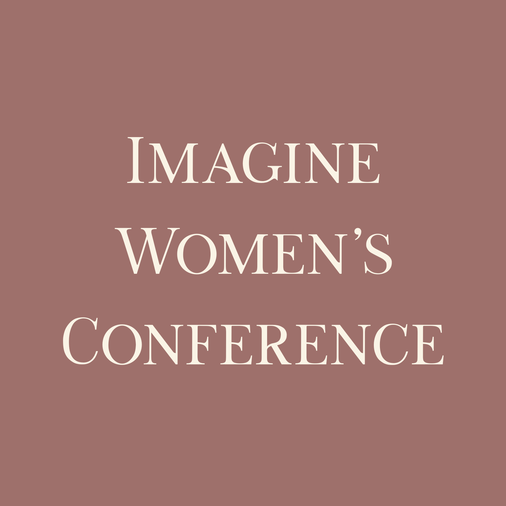 Imagine Women's Conference 