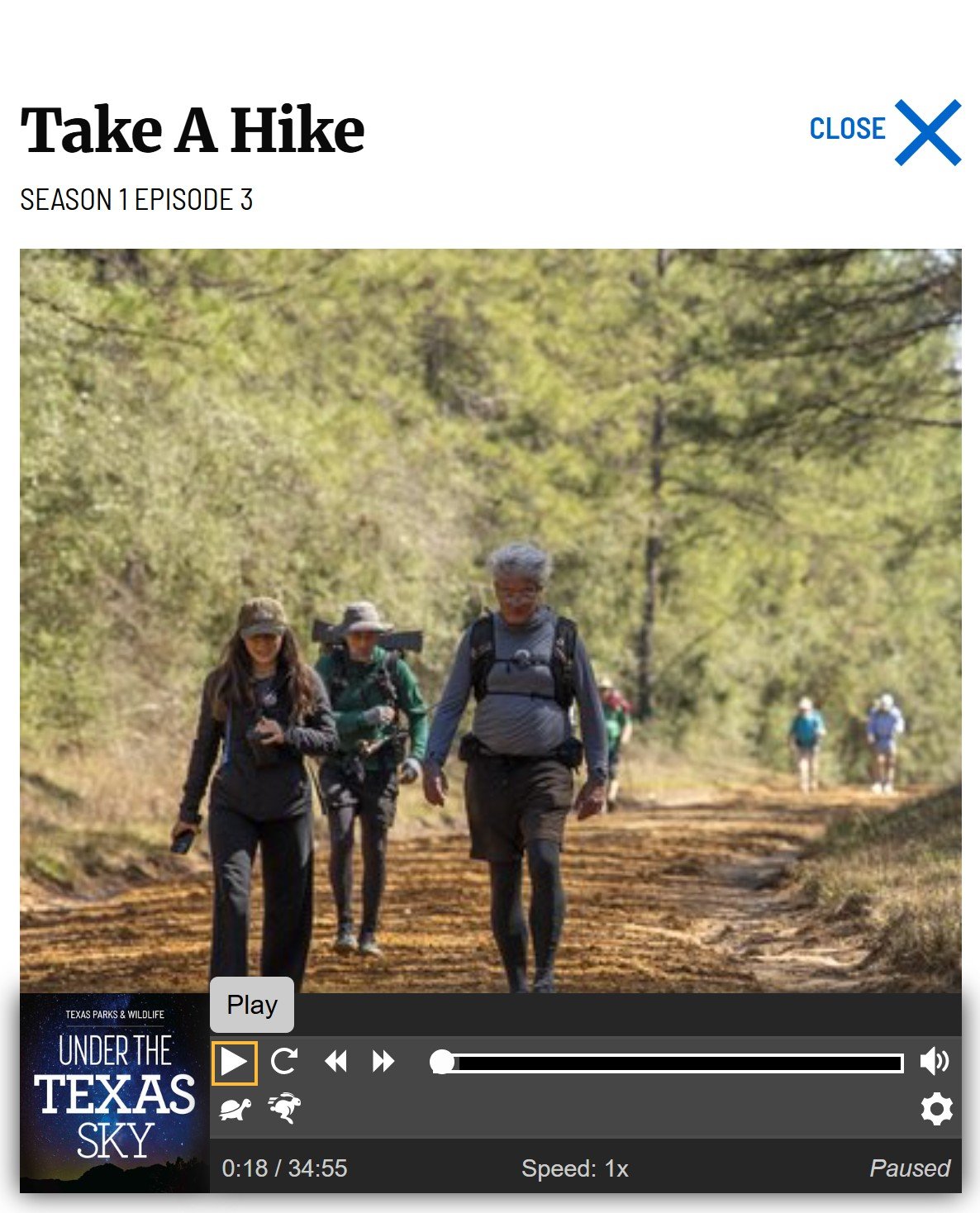 @gandycharlie  was honored to have been interviewed by @smorgans_bord  of @texasparkswildlife  for her new Better Outside podcast. 

In March Morgan joined Charlie and the fantastic group of volunteer ground-proofers for the first 12 miles of the xTe