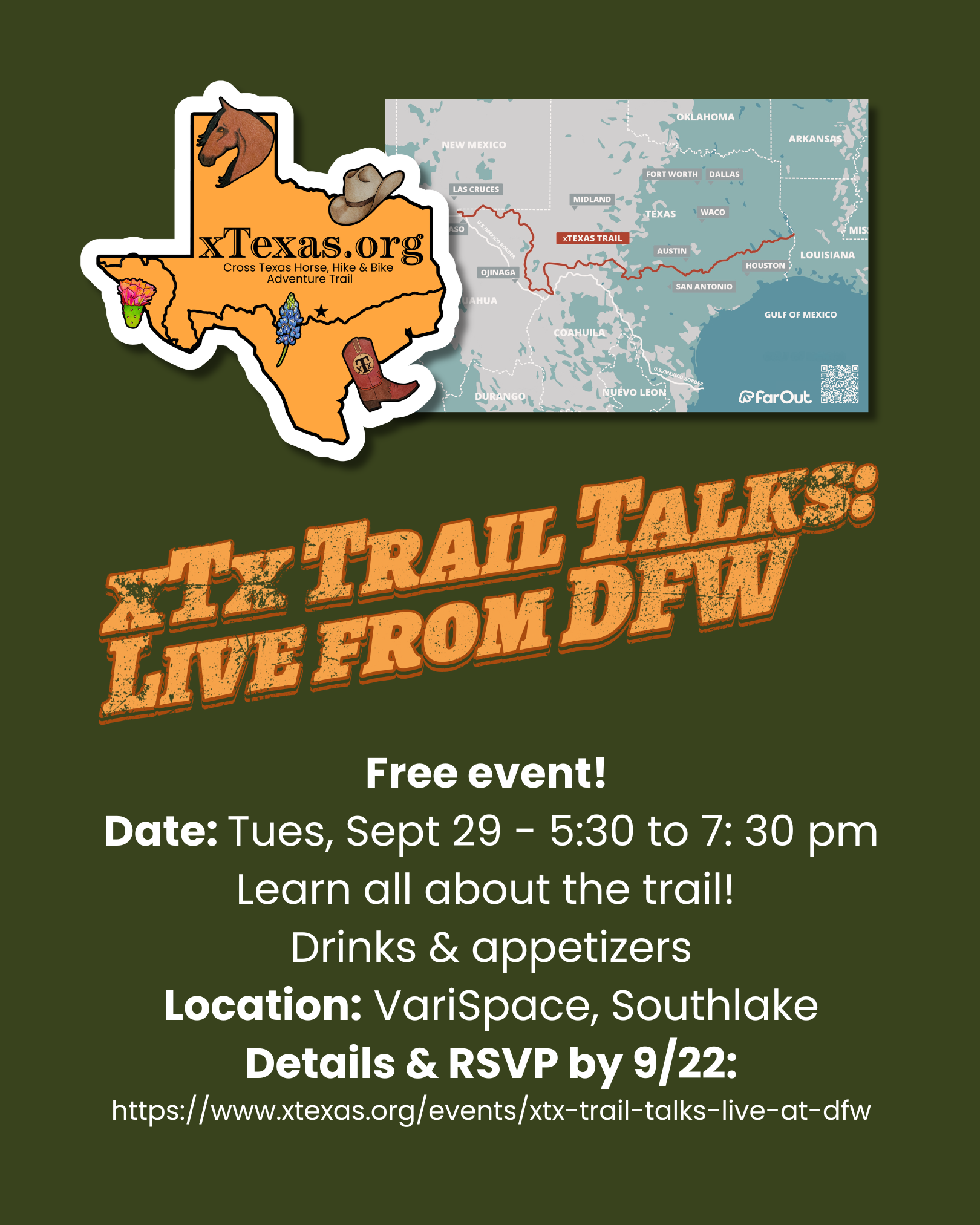 xTx Trail Talks: Live at DFW