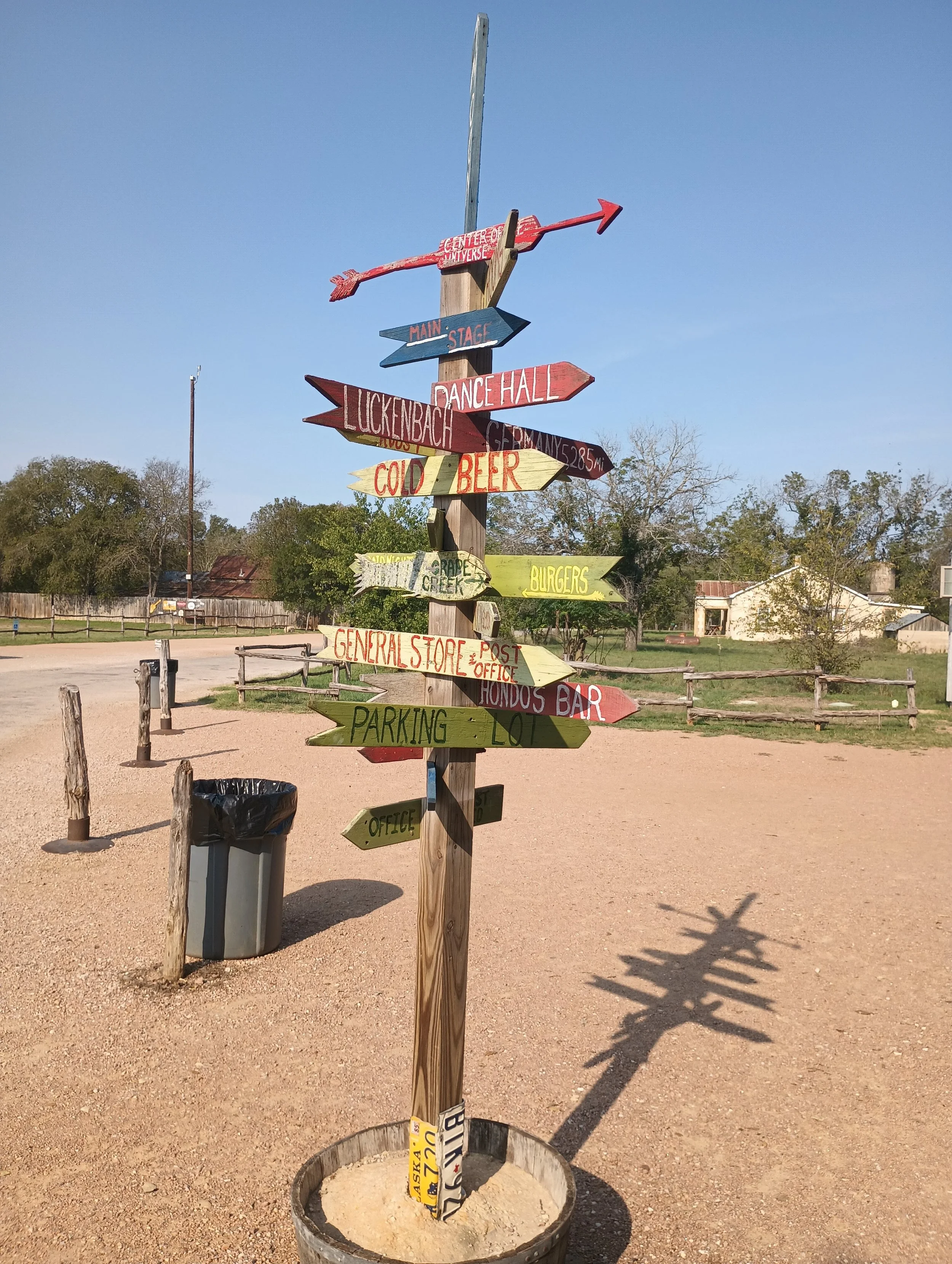 Luckenbach crossroads