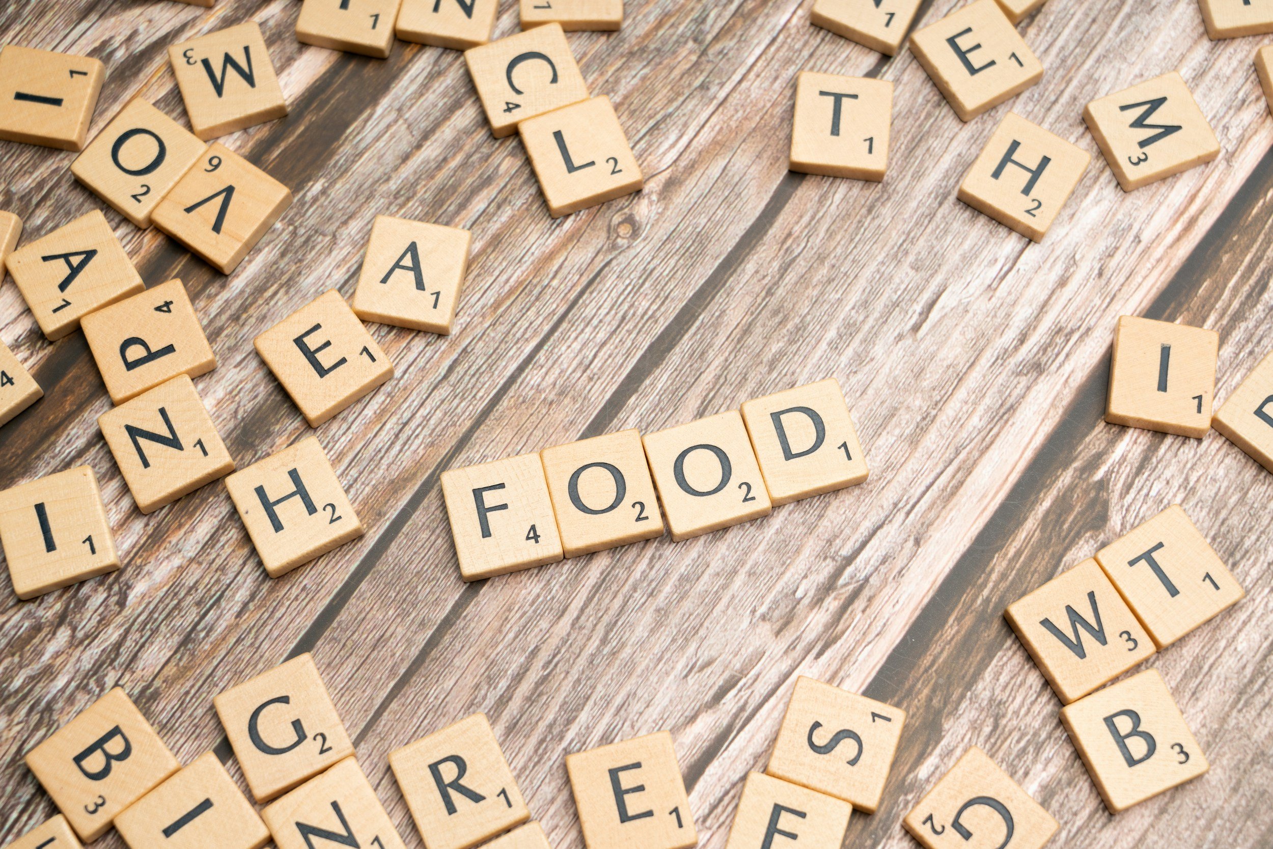 Purposeful Living nutrition graphic featuring fast food, sugary snacks, chips, soft drinks and other highly processed foods to limit