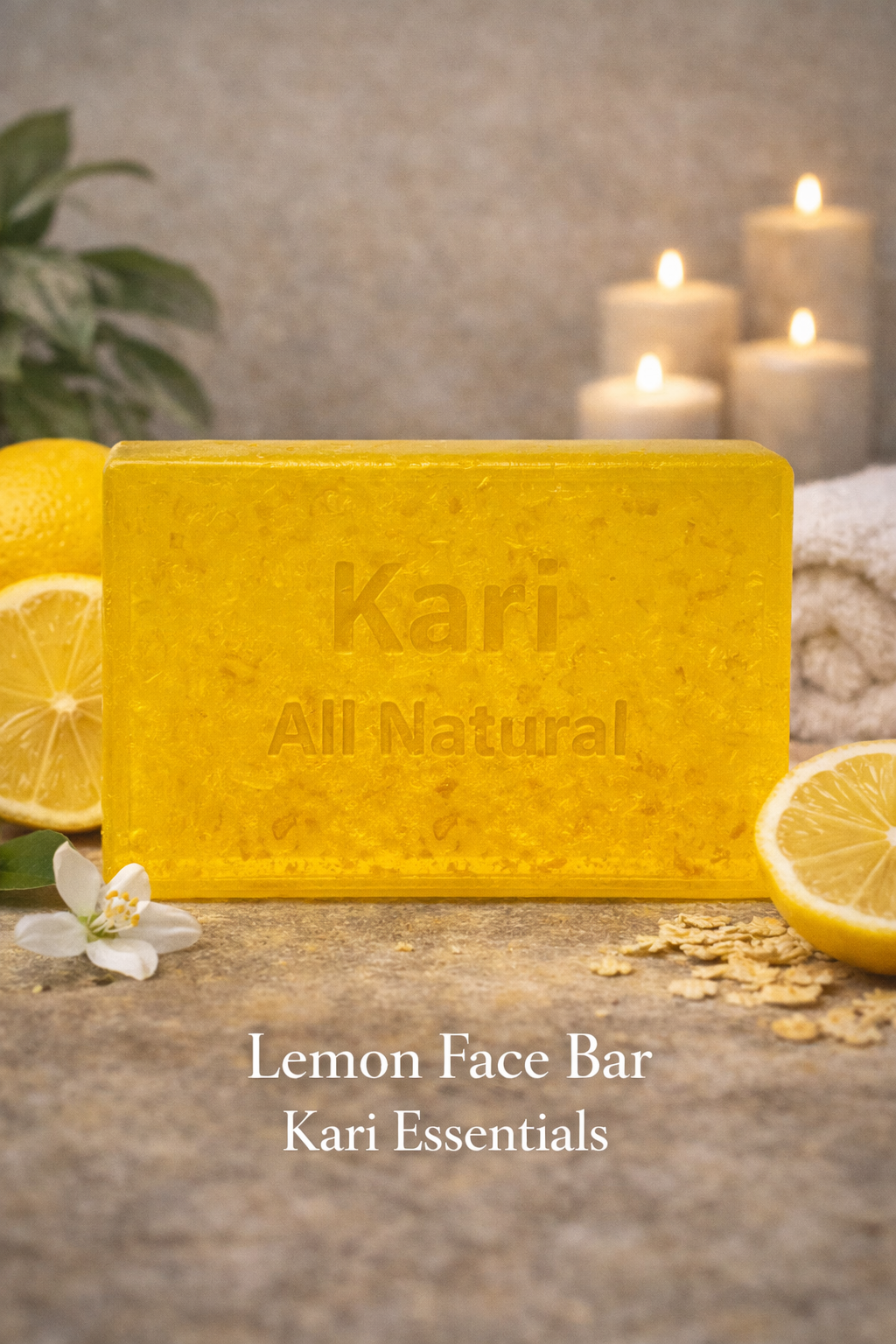 Kari Essentials Lemon Face Bar