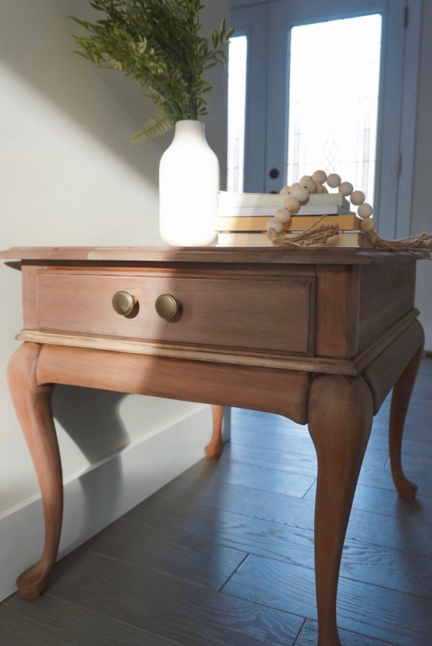 Solid Wood End Table