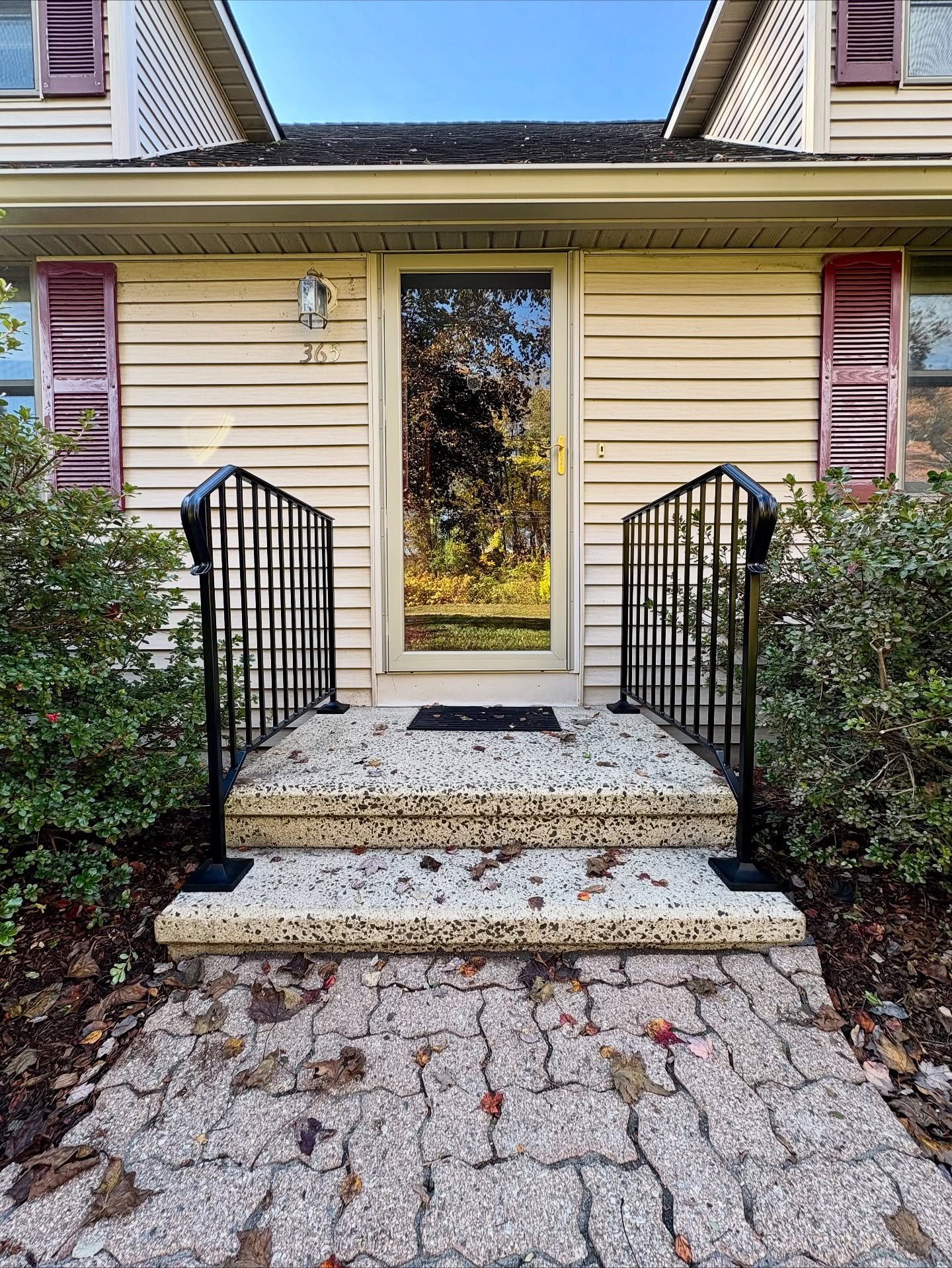 We just finished up some more handrails. Check them out!