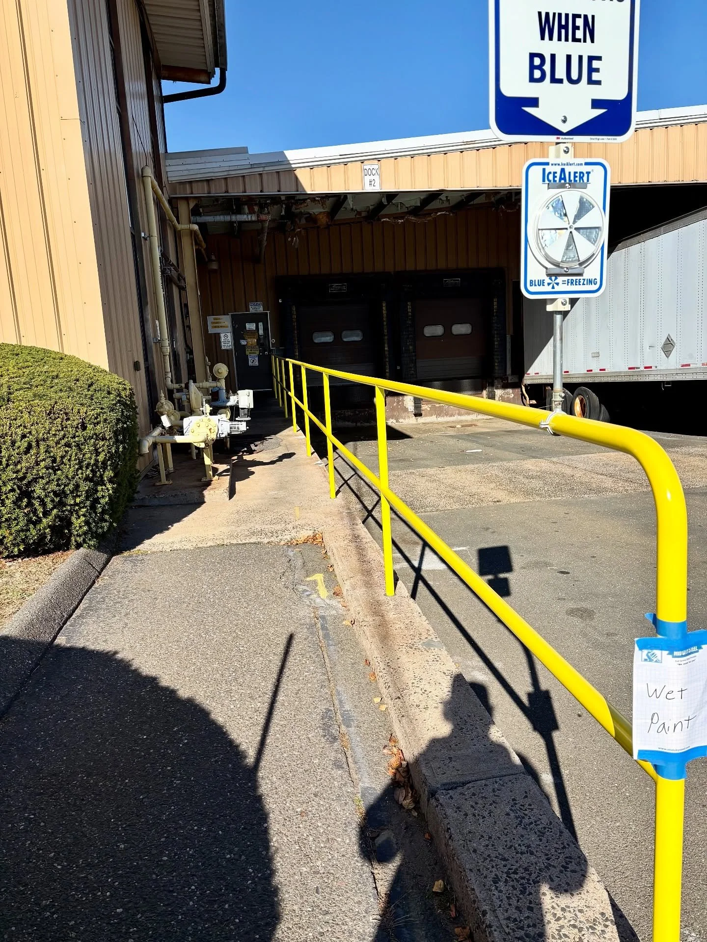 Here is another commercial pipe rail we finished up recently!