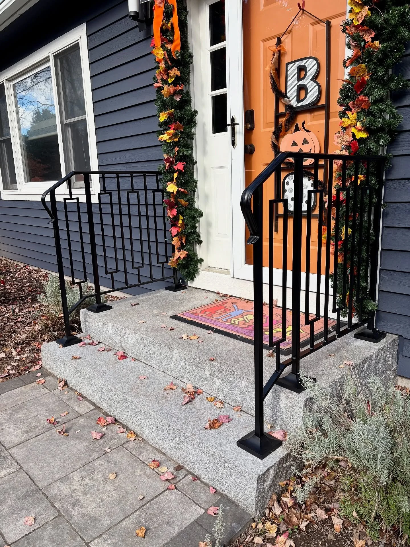 Check out this railings we finished up recently for a residential home!