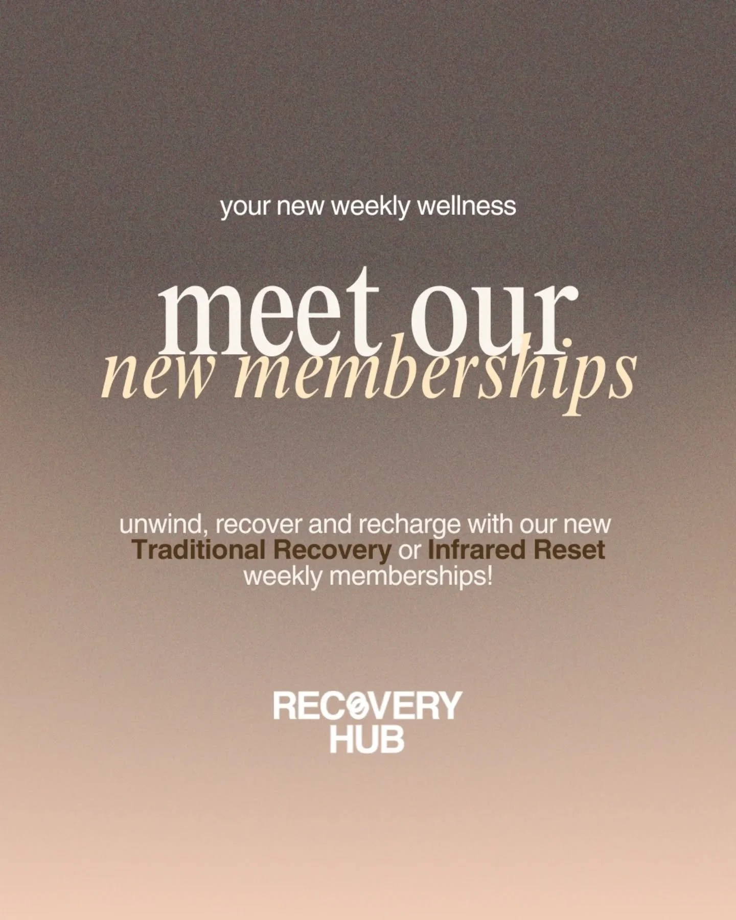 ✨ Your new weekly wellness routine just dropped ✨

Whether you&rsquo;re chasing performance or peace of mind, we&rsquo;ve got a membership to match!

🔥 Traditional Recovery &mdash; $49/week
Unwind with 3x sauna + ice bath sessions and 3x compression