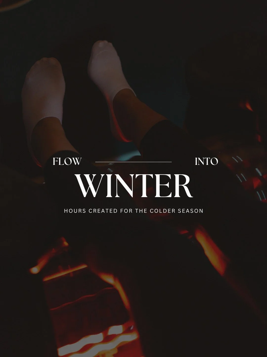 FLOW INTO WINTER ❄️

As we move into the colder seasons, we&rsquo;re making a small adjustment to our opening hours.

From now on, our winter hours will be:

Members only, unstaffed access
Monday to Friday
6:00am to 9:00am

Staffed hours
Monday: 9:00