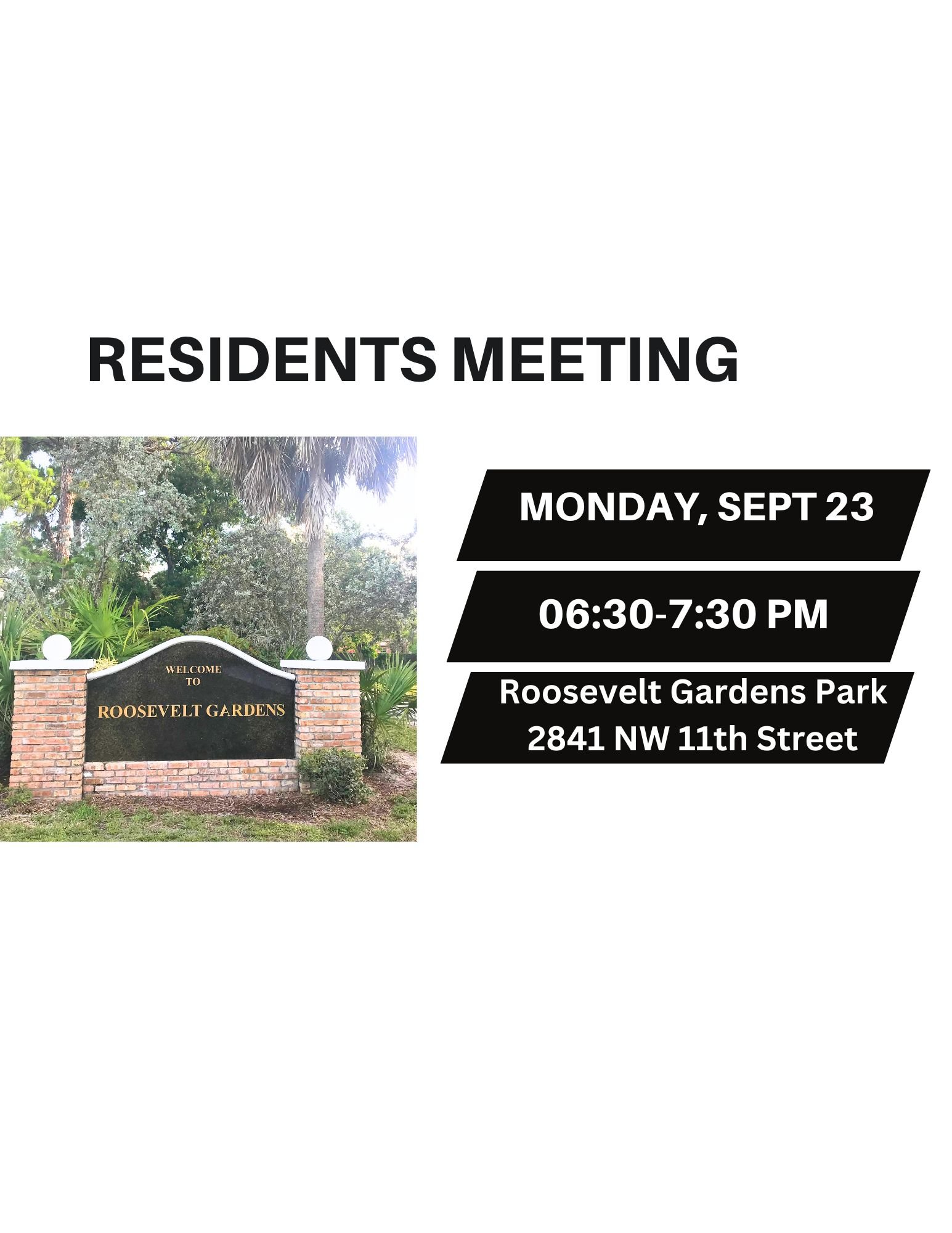 September Monthly Meeting