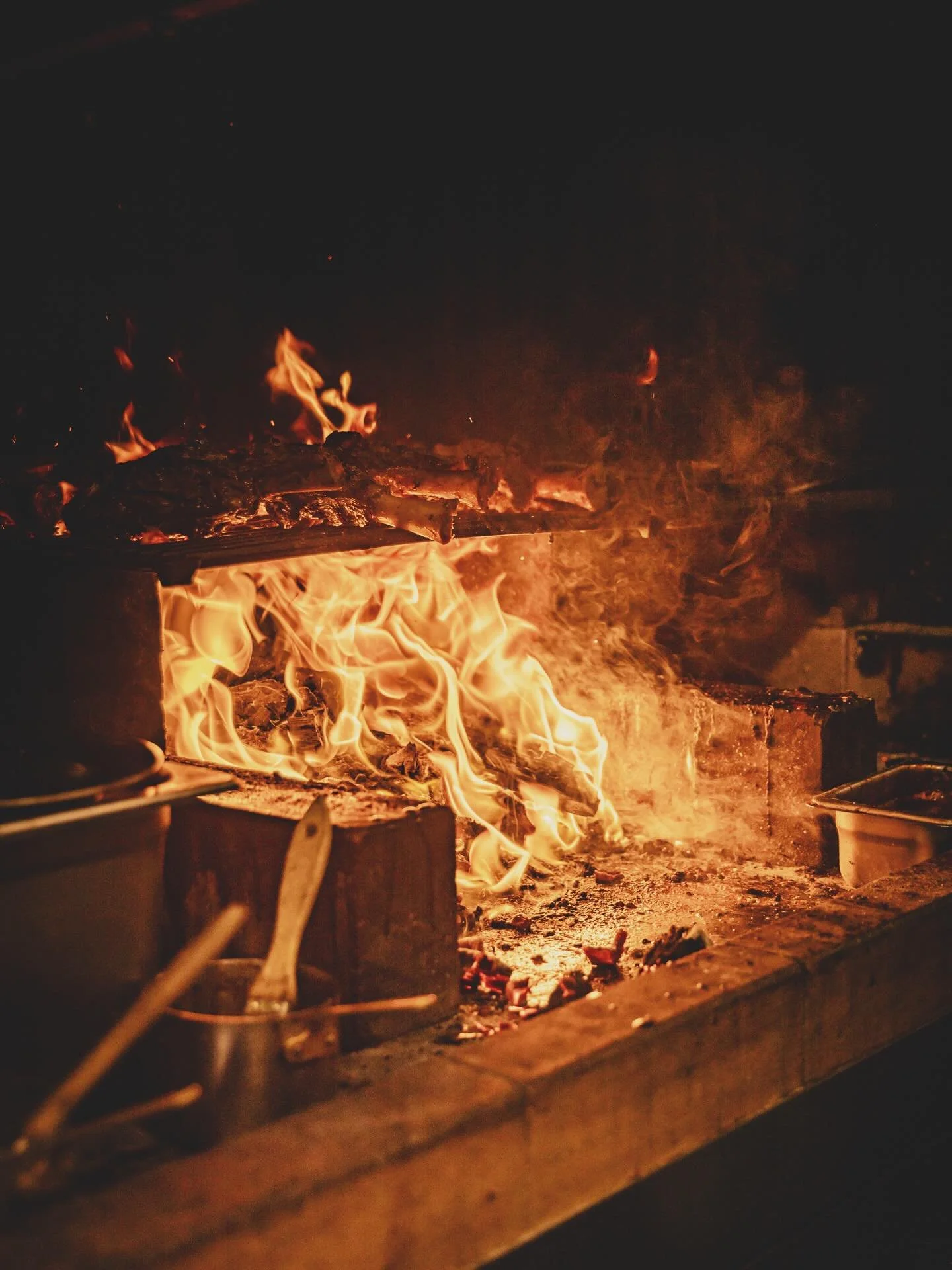 When the heat&rsquo;s this real and the flame&rsquo;s alive&mdash;fire cooking at its finest!

Book now! 
https://www.rothkorestaurant.co.nz/reservations