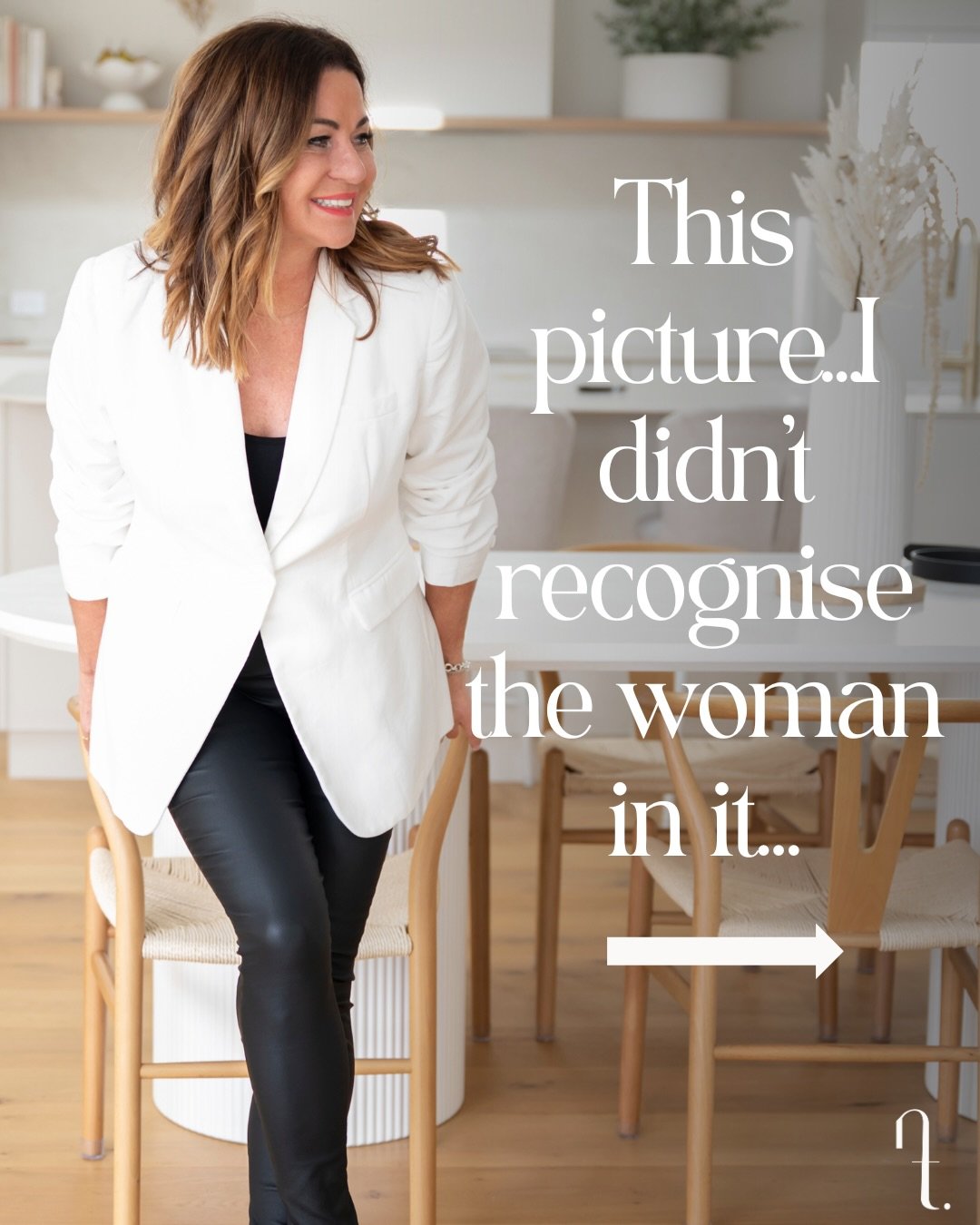 This picture takes me straight back to the woman I was before hypnotherapy and before I understood what was really happening inside my body. I remember seeing a candid photo just like this and feeling horrified 😣 I didn&rsquo;t recognise myself. I f