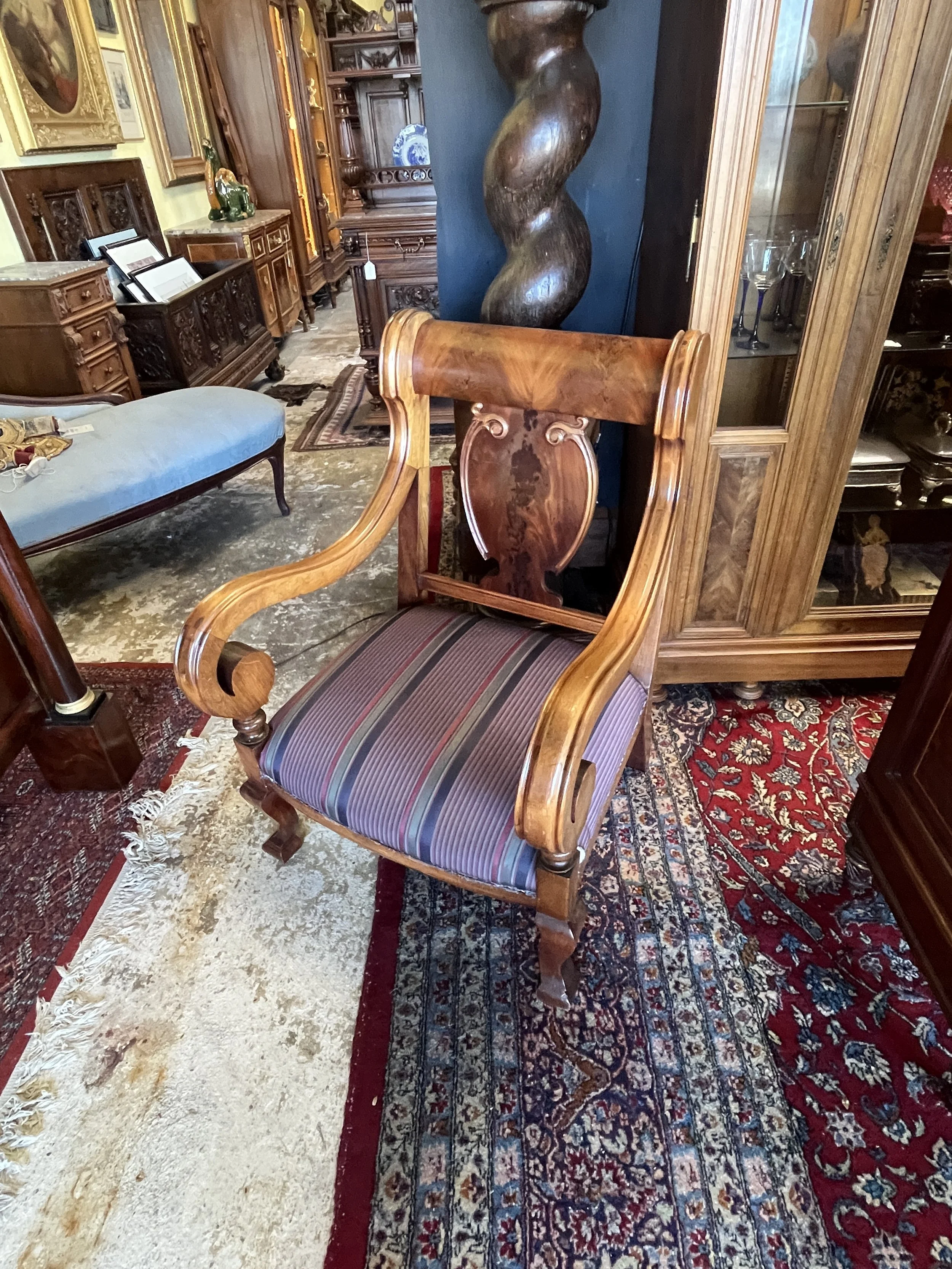 CO3PB2 - American "Empire" Arm Chair