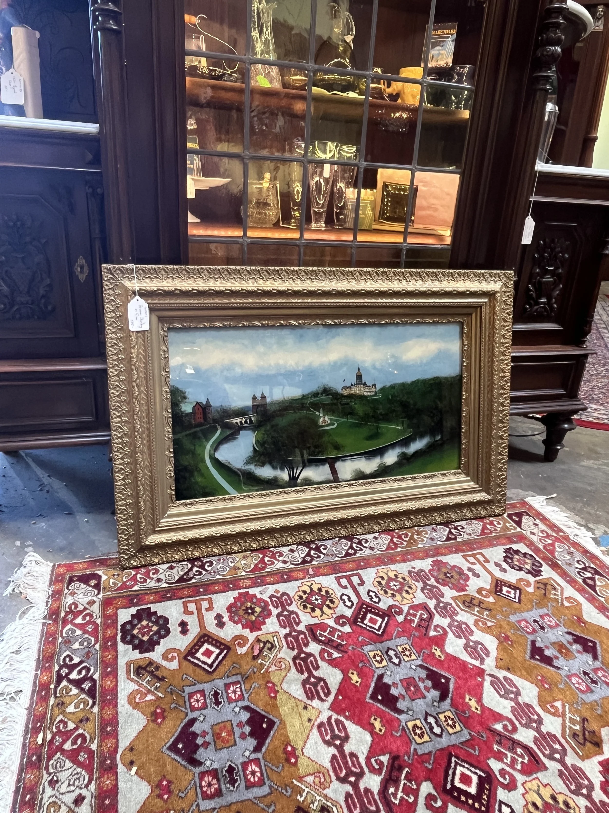 CO8AF7 - Framed Reverse Painting