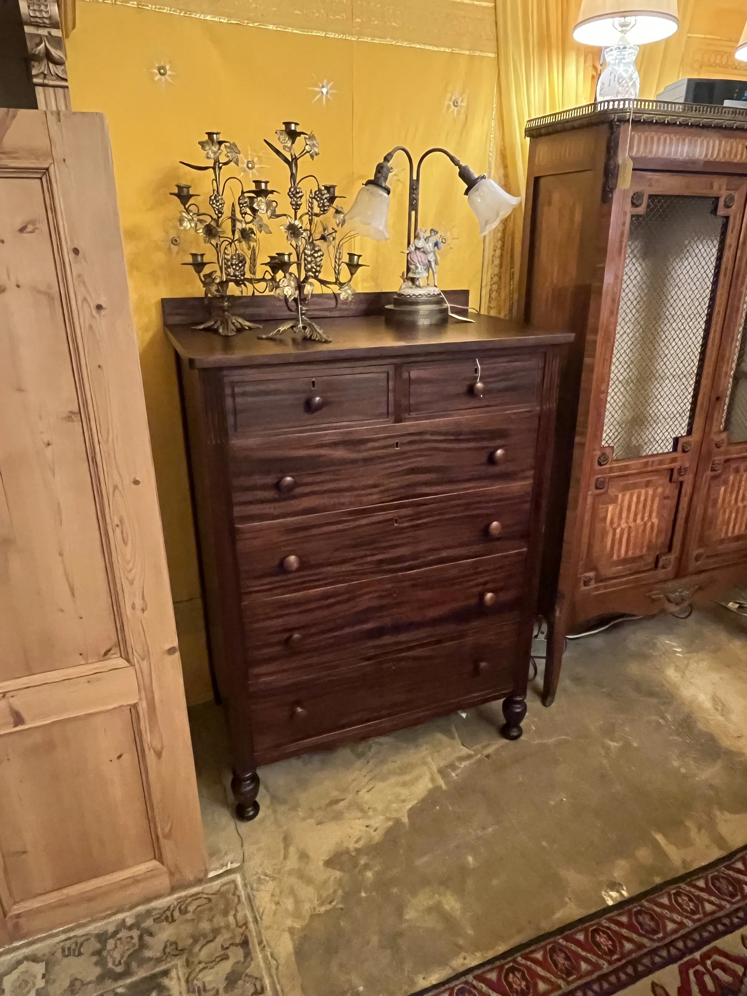 8RM8 - Mahogany Highboy