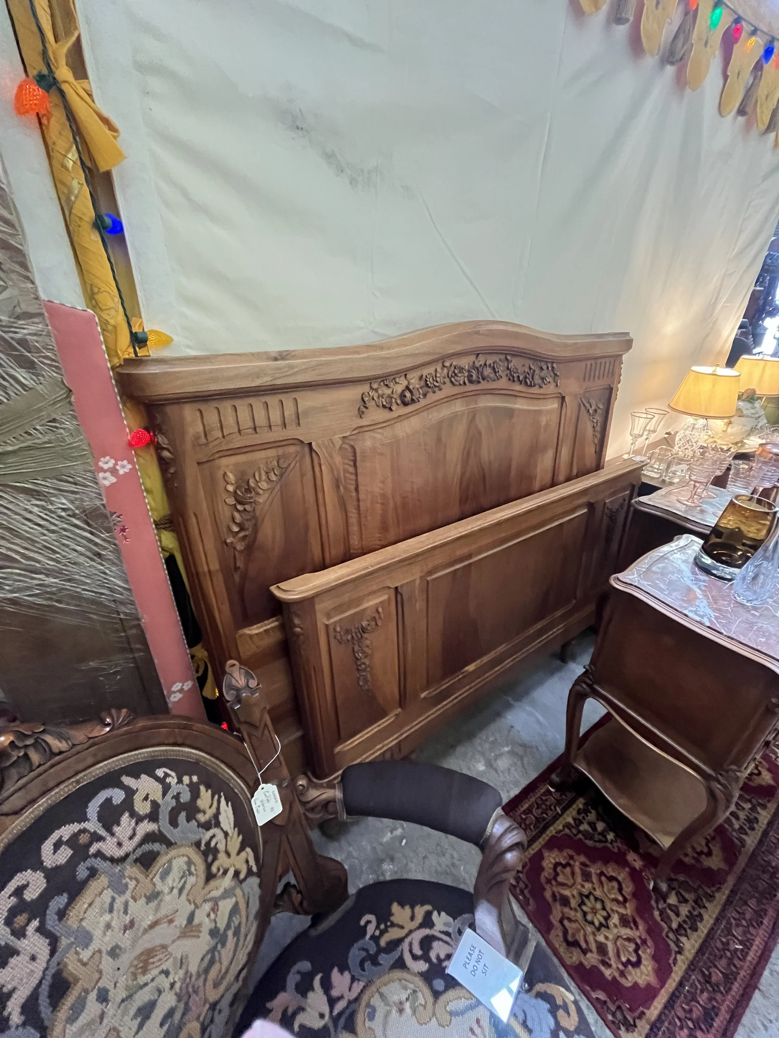 2RM10 - French Walnut Bed