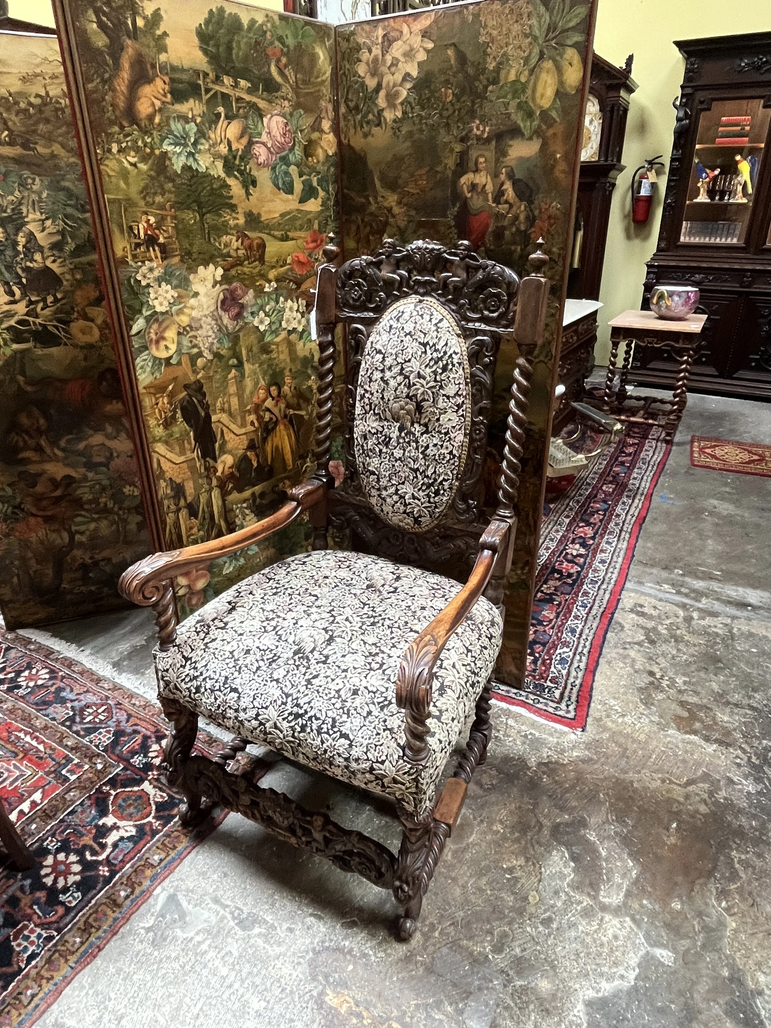 8RM5 - Renaissance Revival Arm Chair