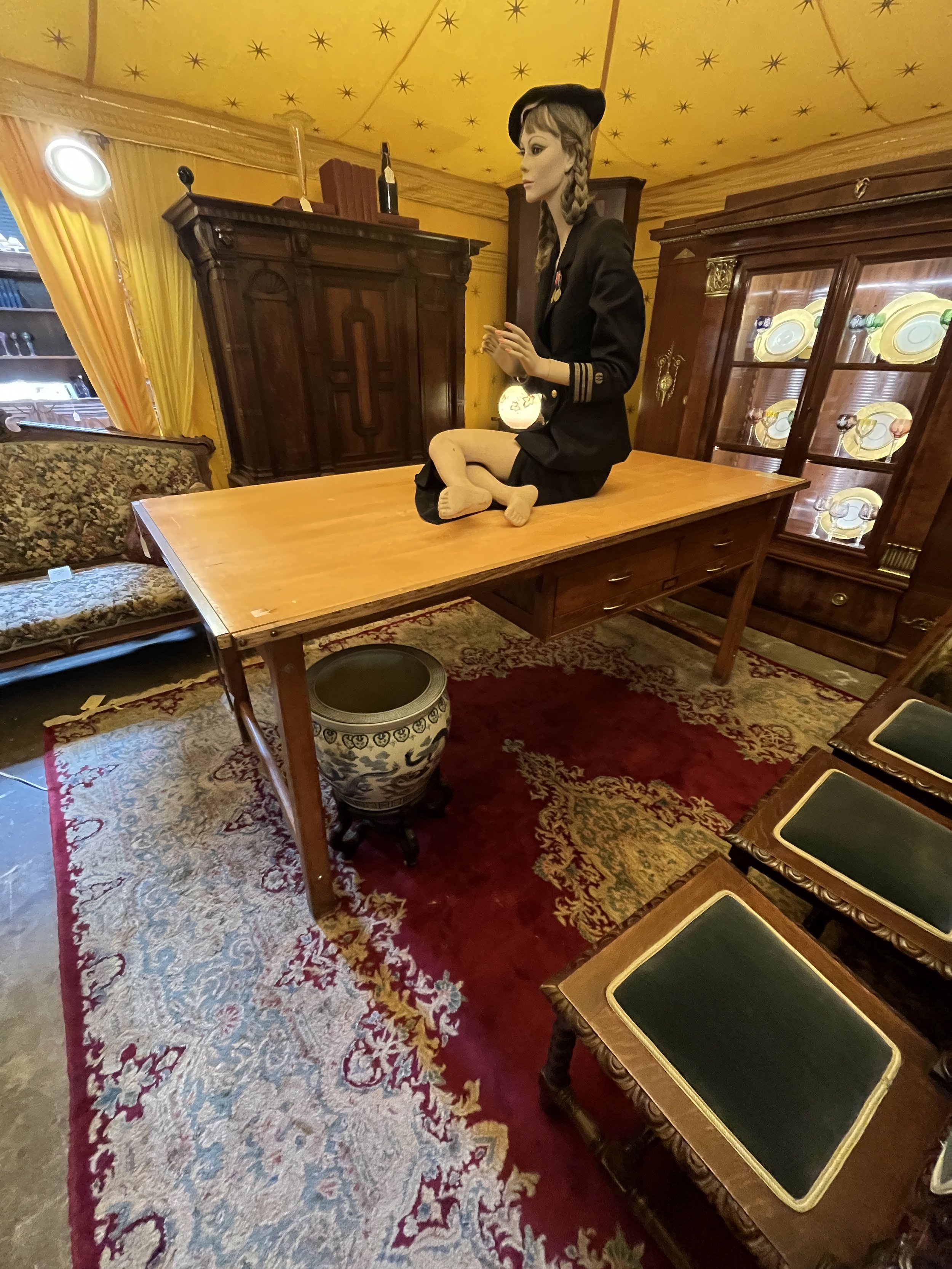 6KP10 - Large Industrial Work Table