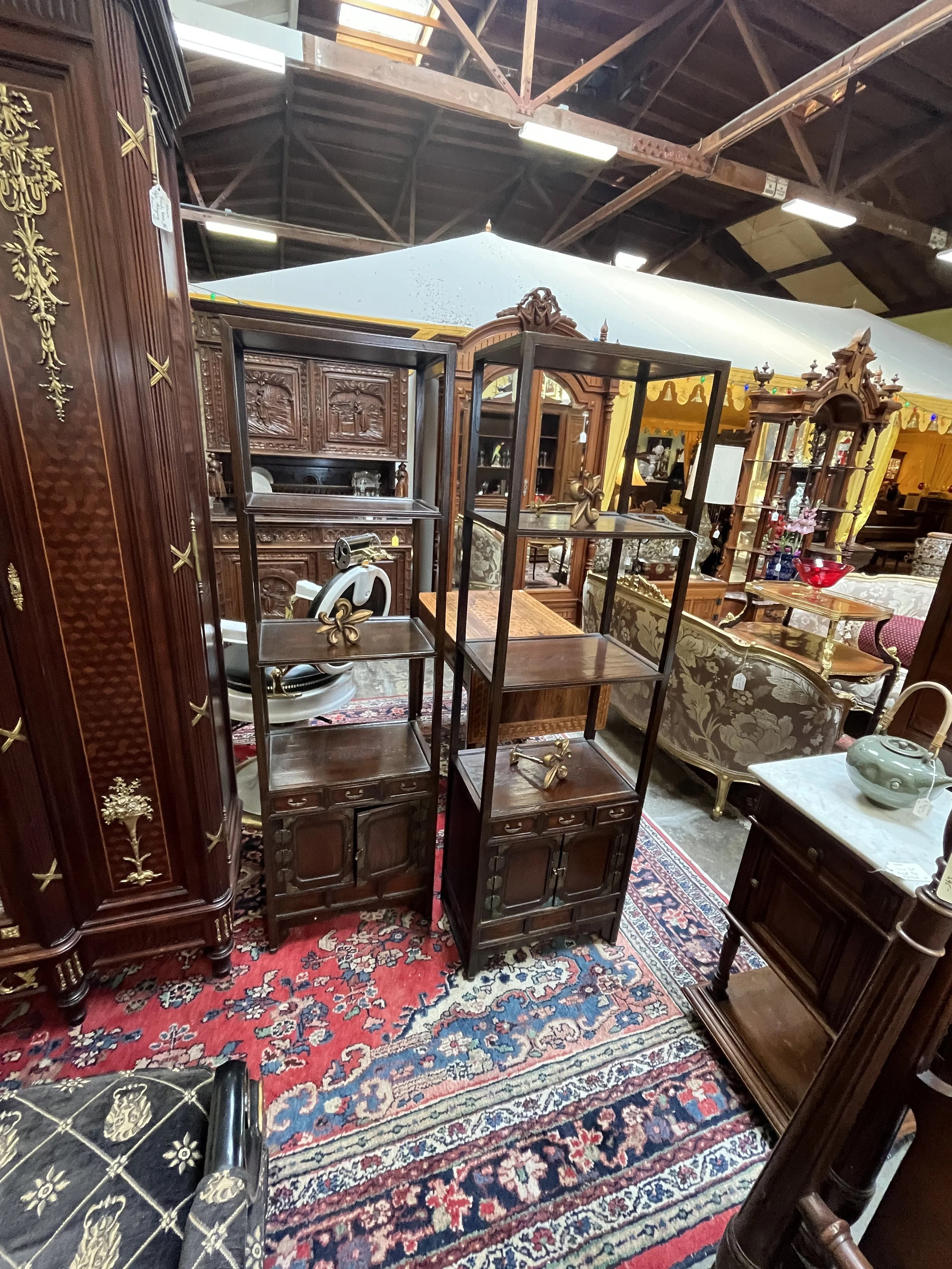 3RM6 - Pair of Korean Shelving Display