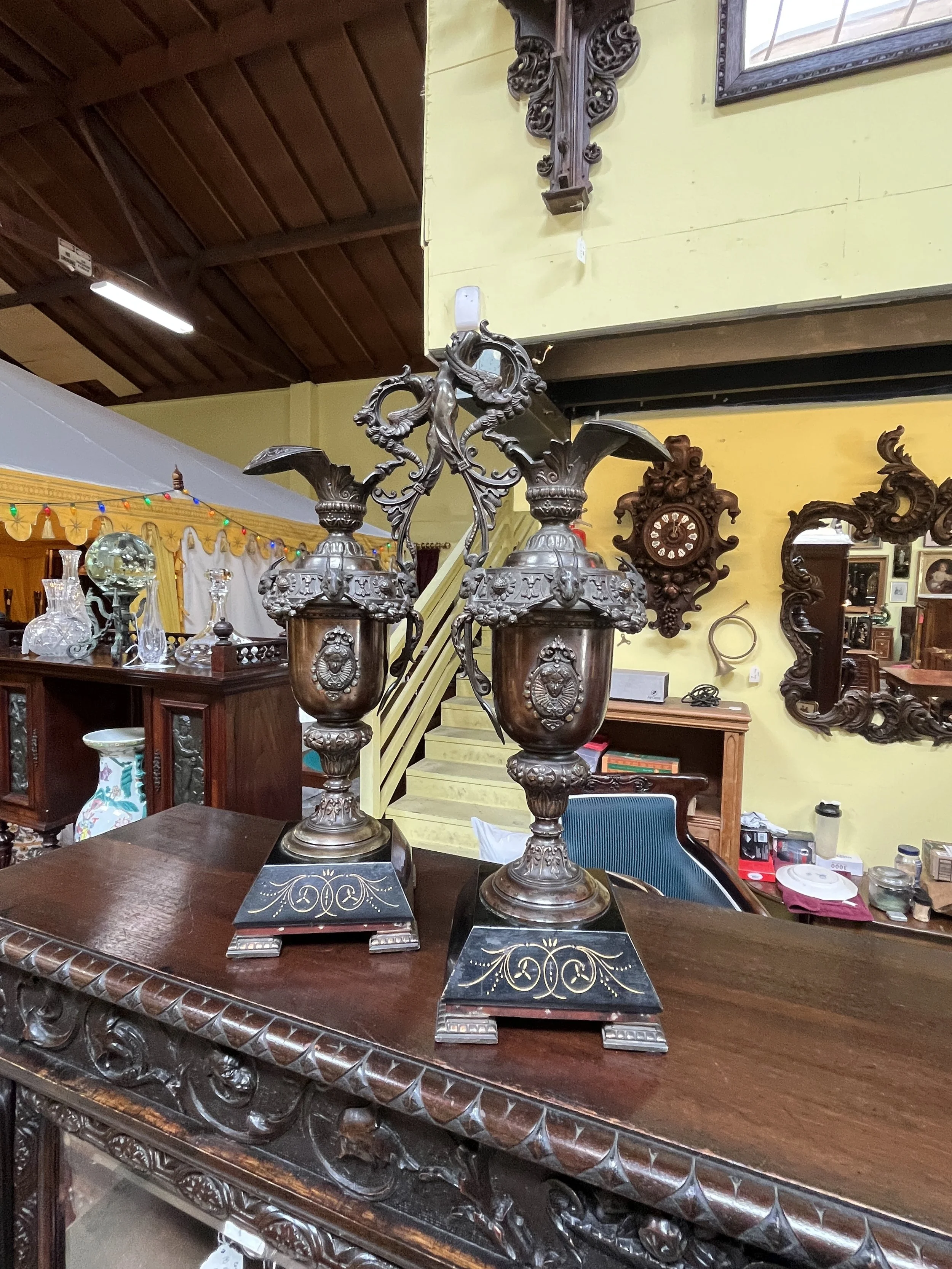 CO2DM37 - Pair Victorian Ewers