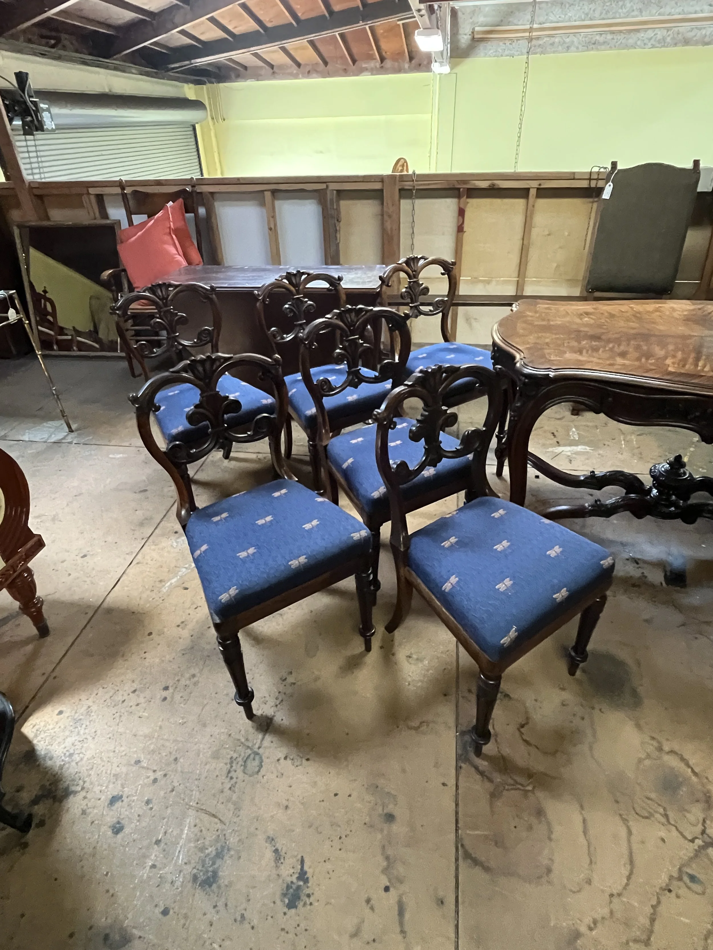 CO2DM42 - Six Victorian Parlor Chairs