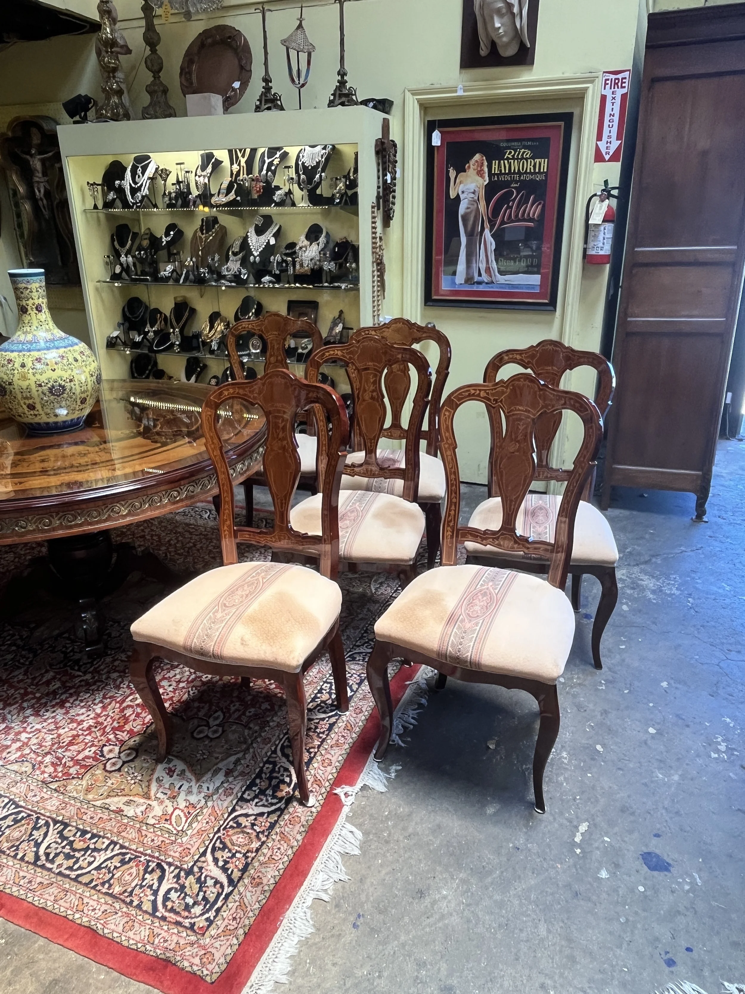 CO6GO2 - Eight Italian Dining Chairs