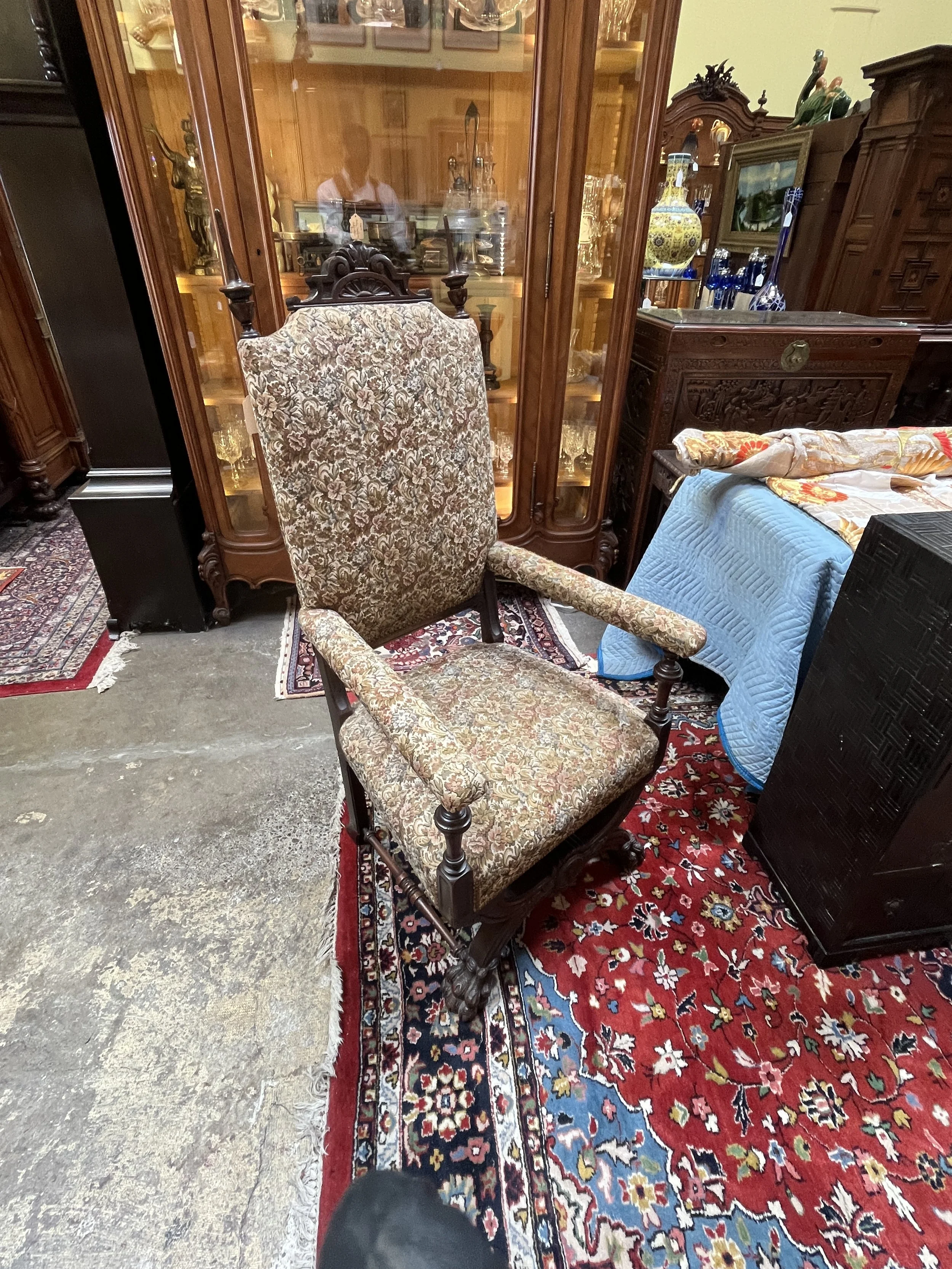 CO7JG6 - American Walnut Arm Chair