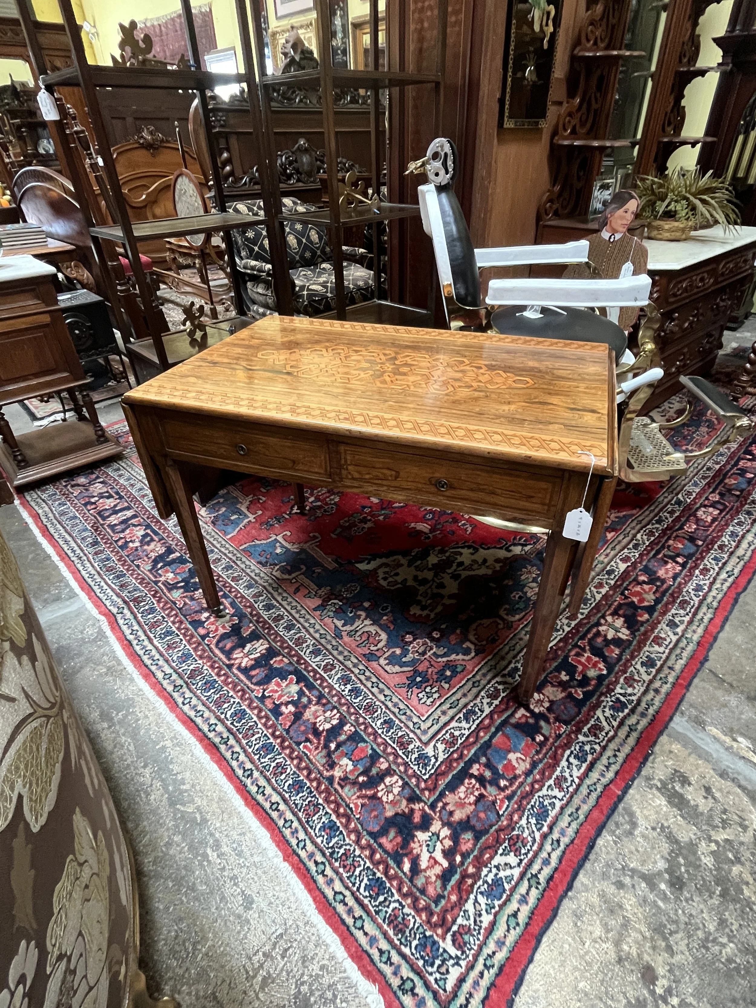 3RM19 - Inlaid Rosewood Sofa Table