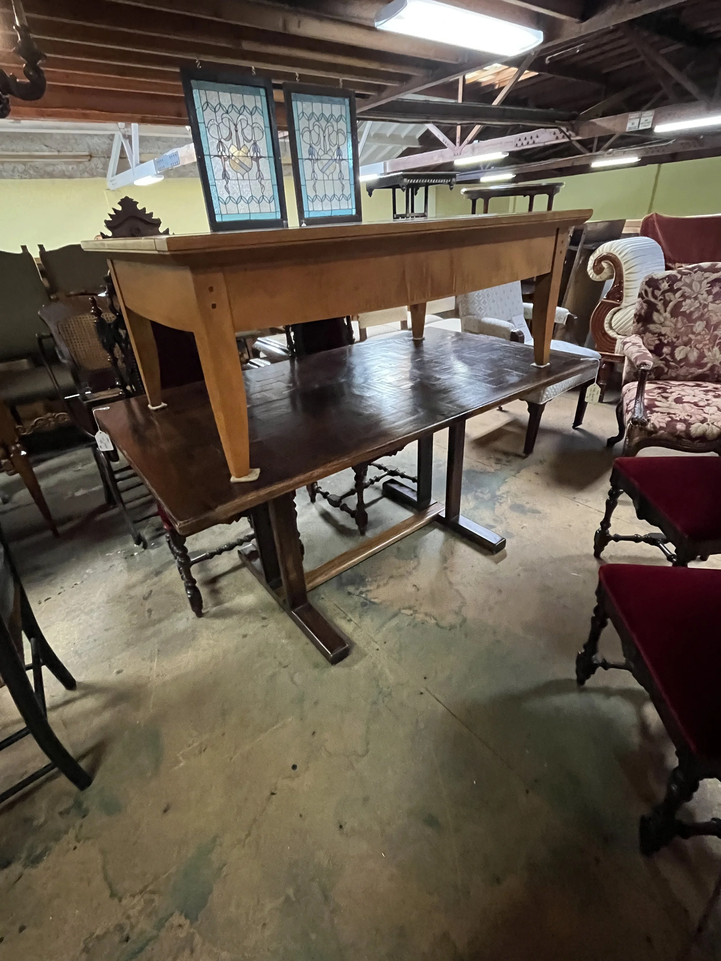 10KB9 - Oak Work Table