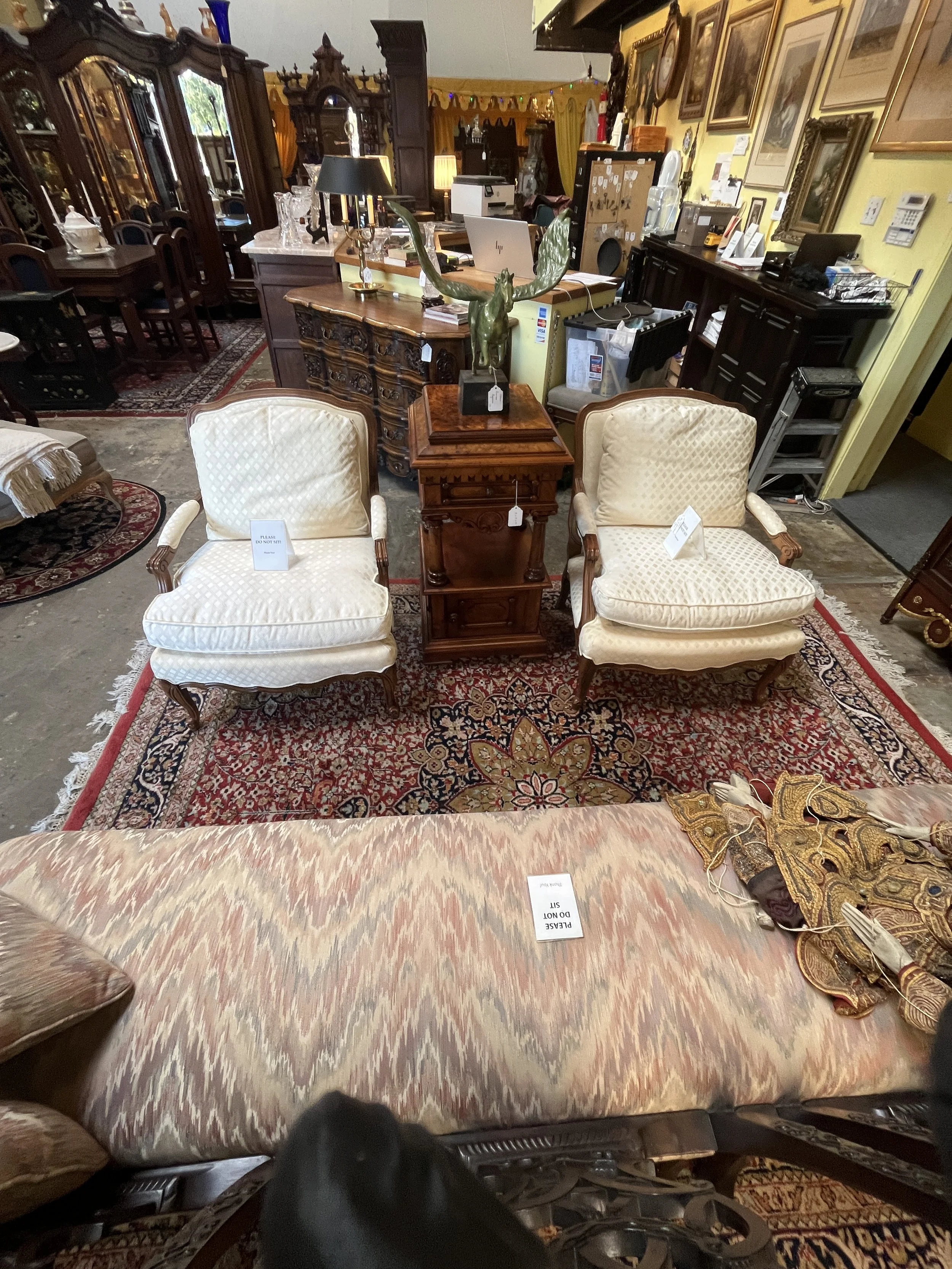 11KP8 - Pair of Upholstered Arm Chairs