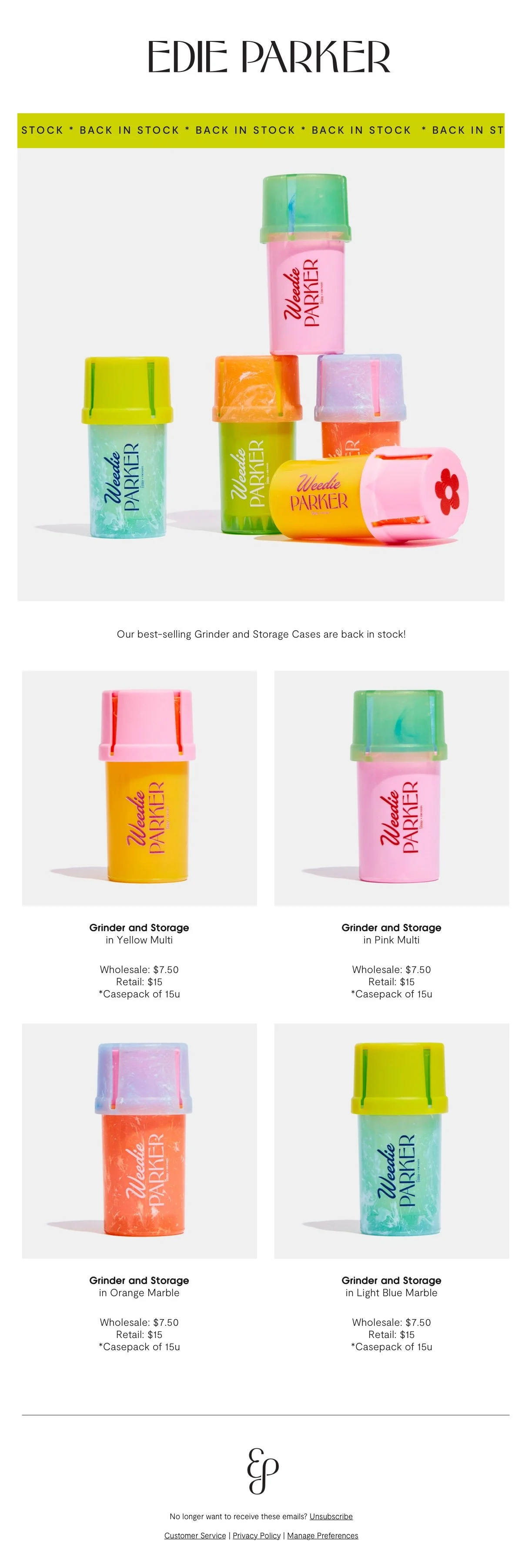 Product List - Web
