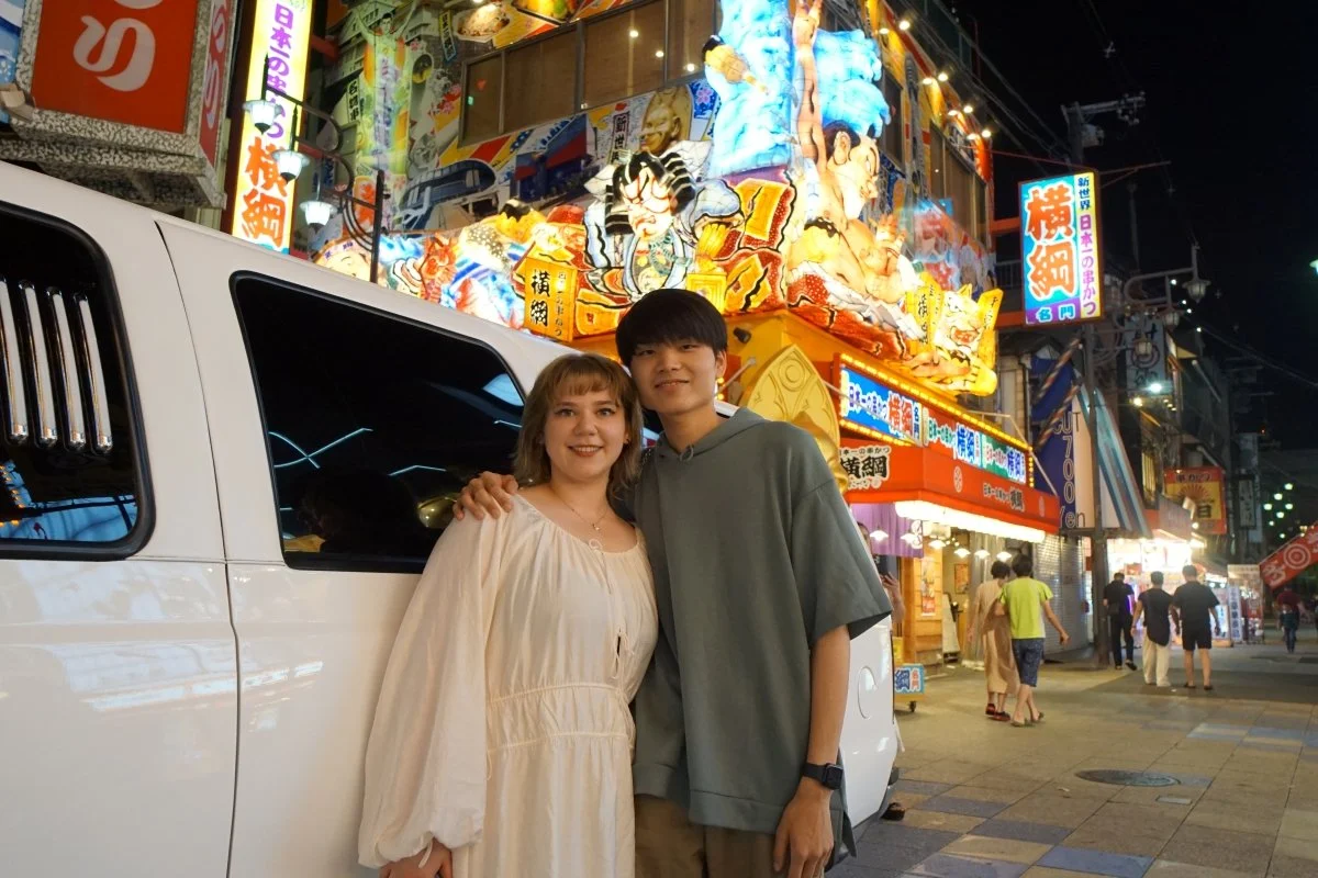 Date Night at Shinsekai with Osaka Limousine Tours.JPG