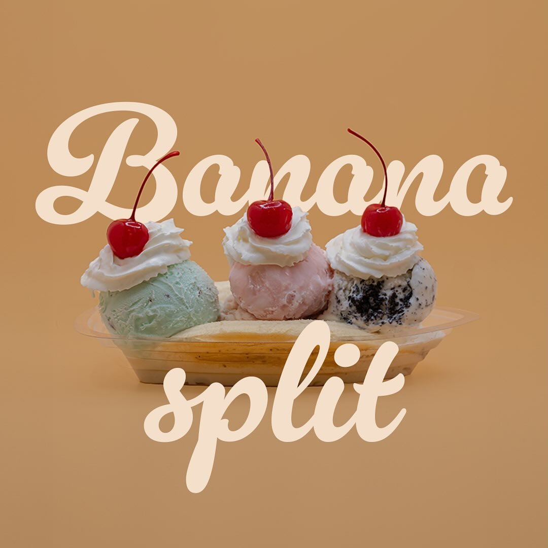 Yummy Banana split #bananasplit #bananasplits