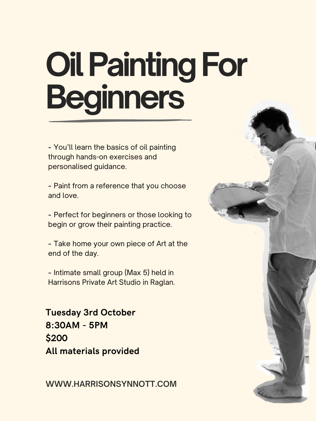 Tuesday 3rd October 830am - 5pm $200 All materials provided.png
