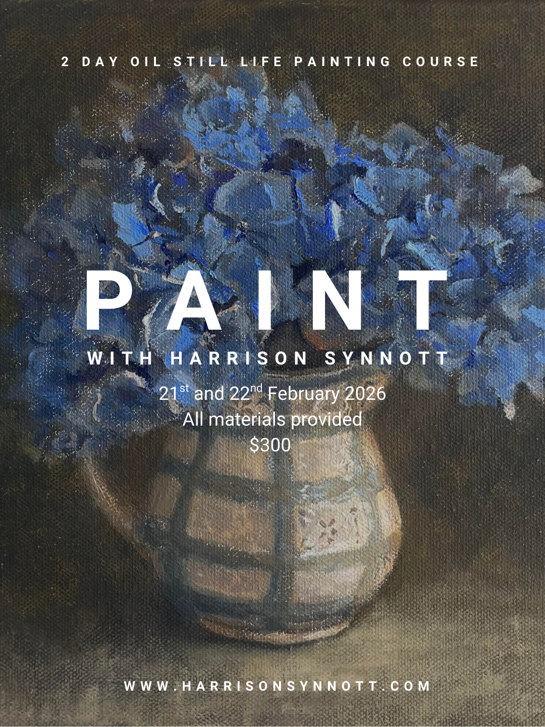 Begins Tuesday 2nd September Every Tuesday for 4 weeks 6.00pm-8.30pm All materials provided $250 (2).png