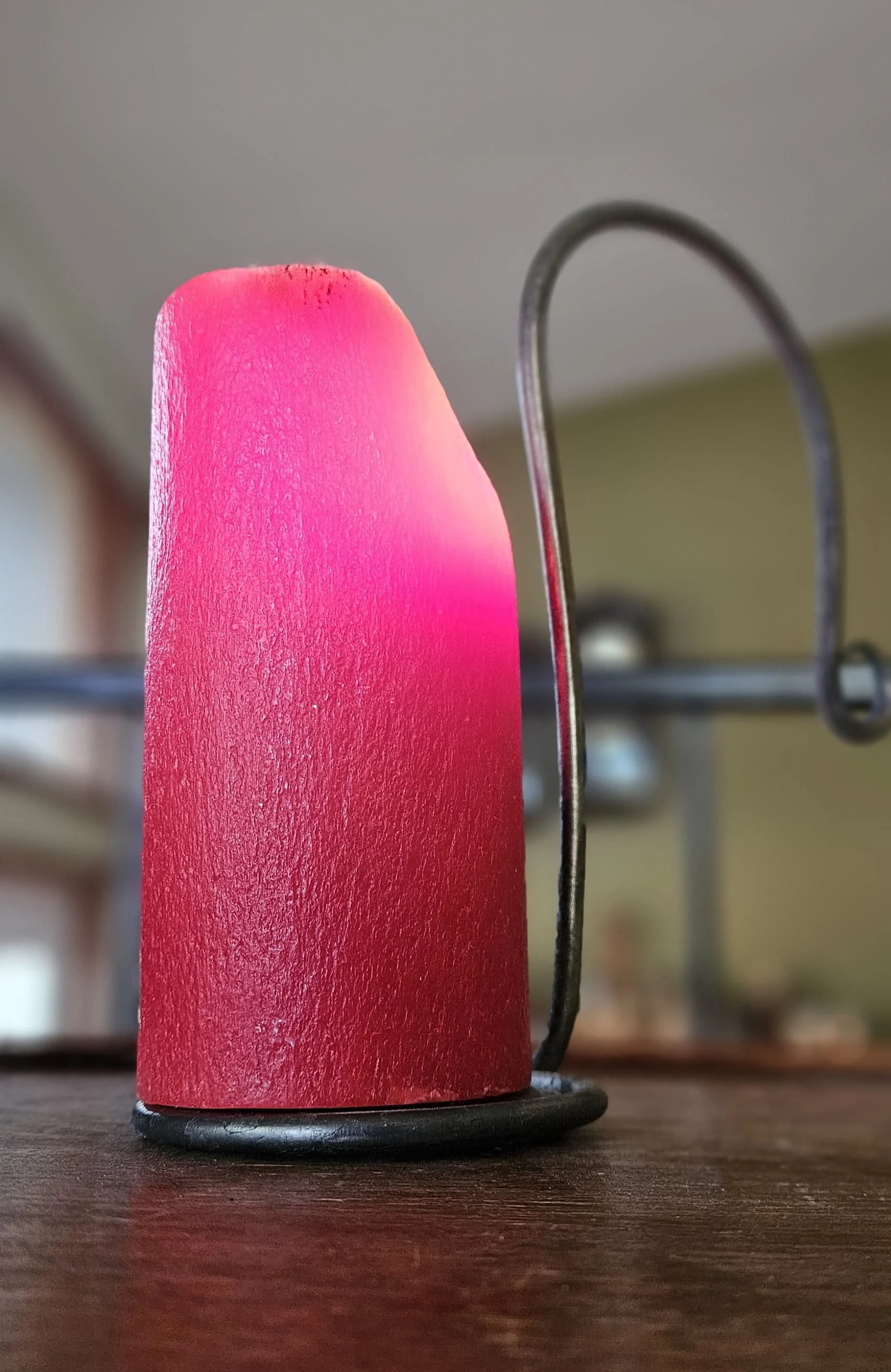 Hand-forged-candle-holder