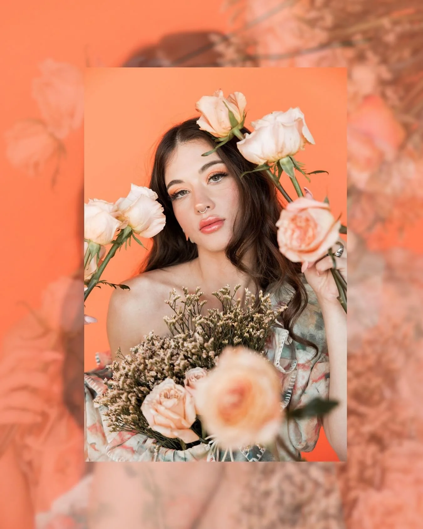 Introducing Color Story | Peach 🍑 

A collaboration of creators from diverse backgrounds, coming together to craft inspiring works that celebrate the art of color, creativity, and connection. 

Photography: @alievansphoto 
Makeup &amp; Hair: @liz.ha