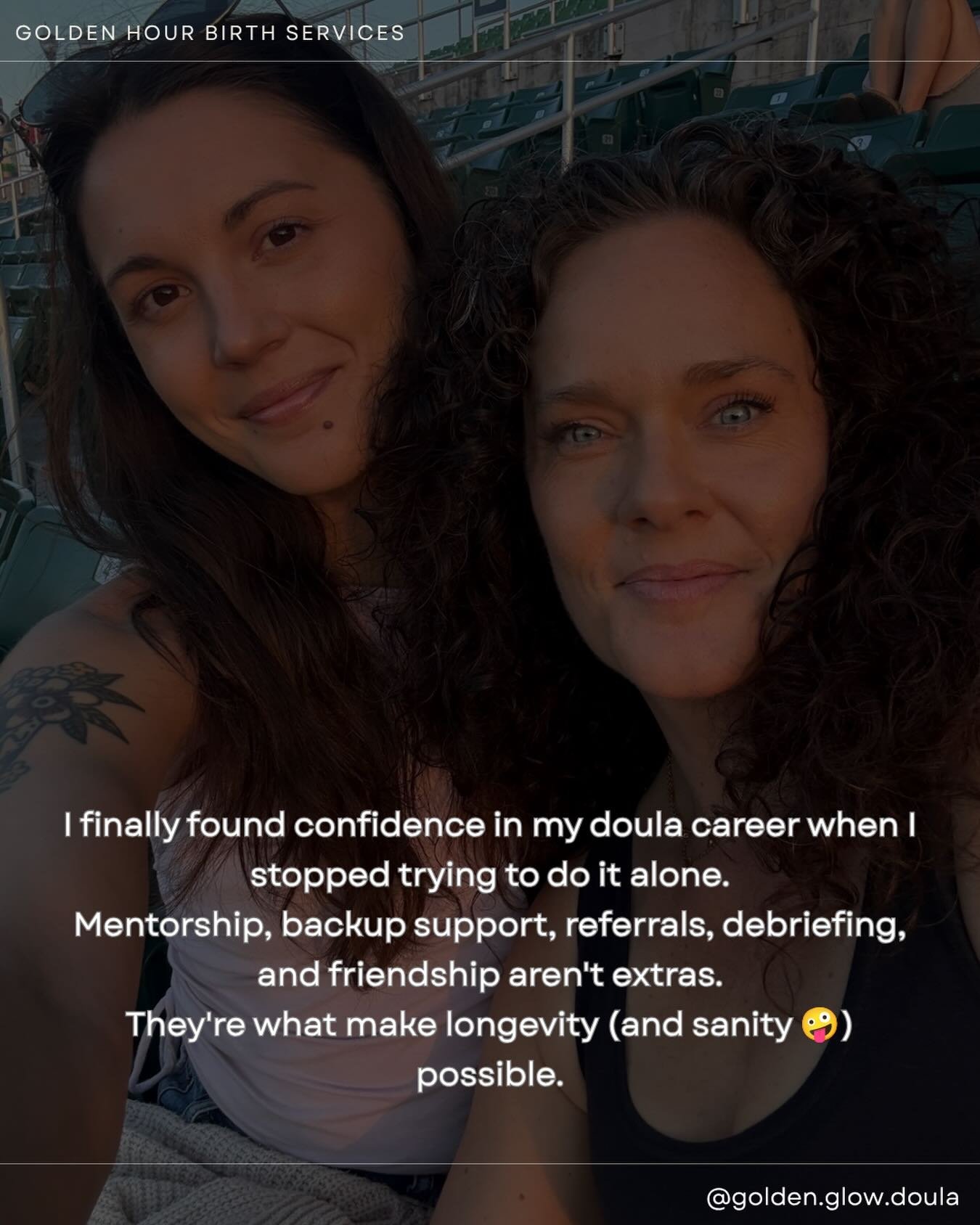 I spent a looooot of years on an island.

Not because anyone put me there, but because I thought that&rsquo;s how you proved yourself. I thought being a good doula meant carrying it all and figuring it out alone. 

Building my business alone, holding