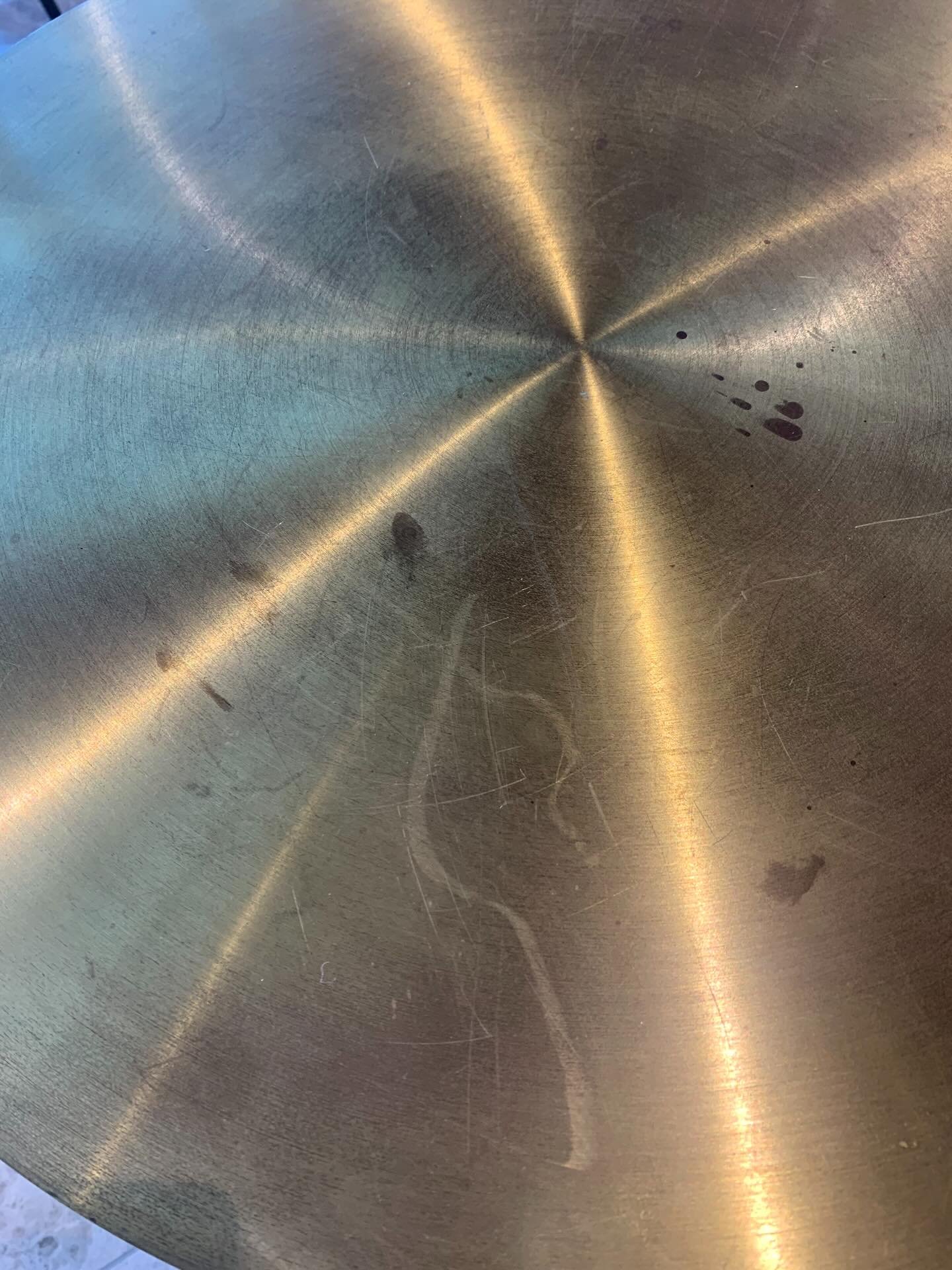 A quick trip to Brisbane to restore the shine to these brass tables. We sanded, using a range of grits, to achieve the shine, then lacquered to ensure the shine remains and is protected