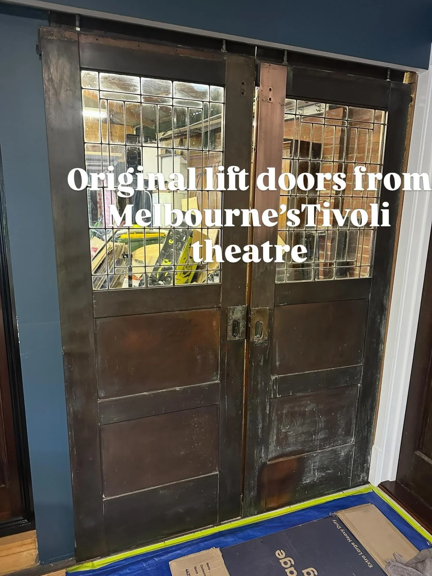 One of the most challenging projects Paul and I have encountered, but with our proven de tarnishing, deep cleaning, sanding and polishing system, everyone was happy with the transformation on both sides of these lift doors
