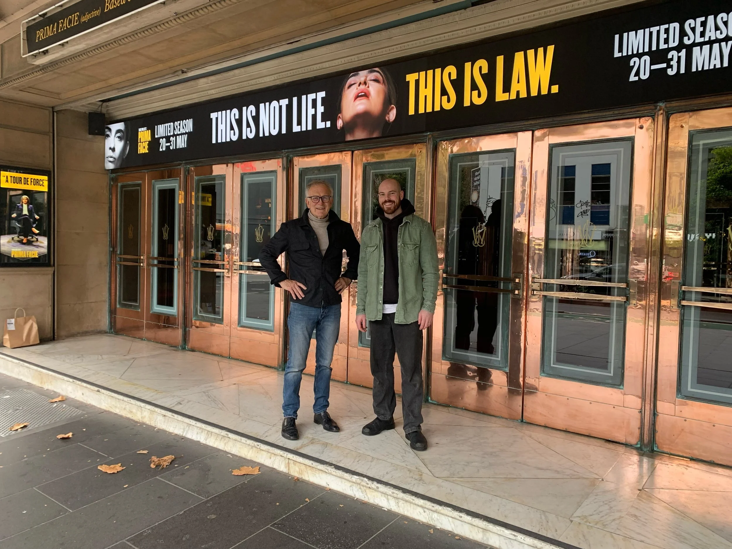 Our great pleasure to enhance the shine on these exquisite copper doors of Melbourne&rsquo;s famed Comedy Theatre, operated by the Marriner family. Shine on