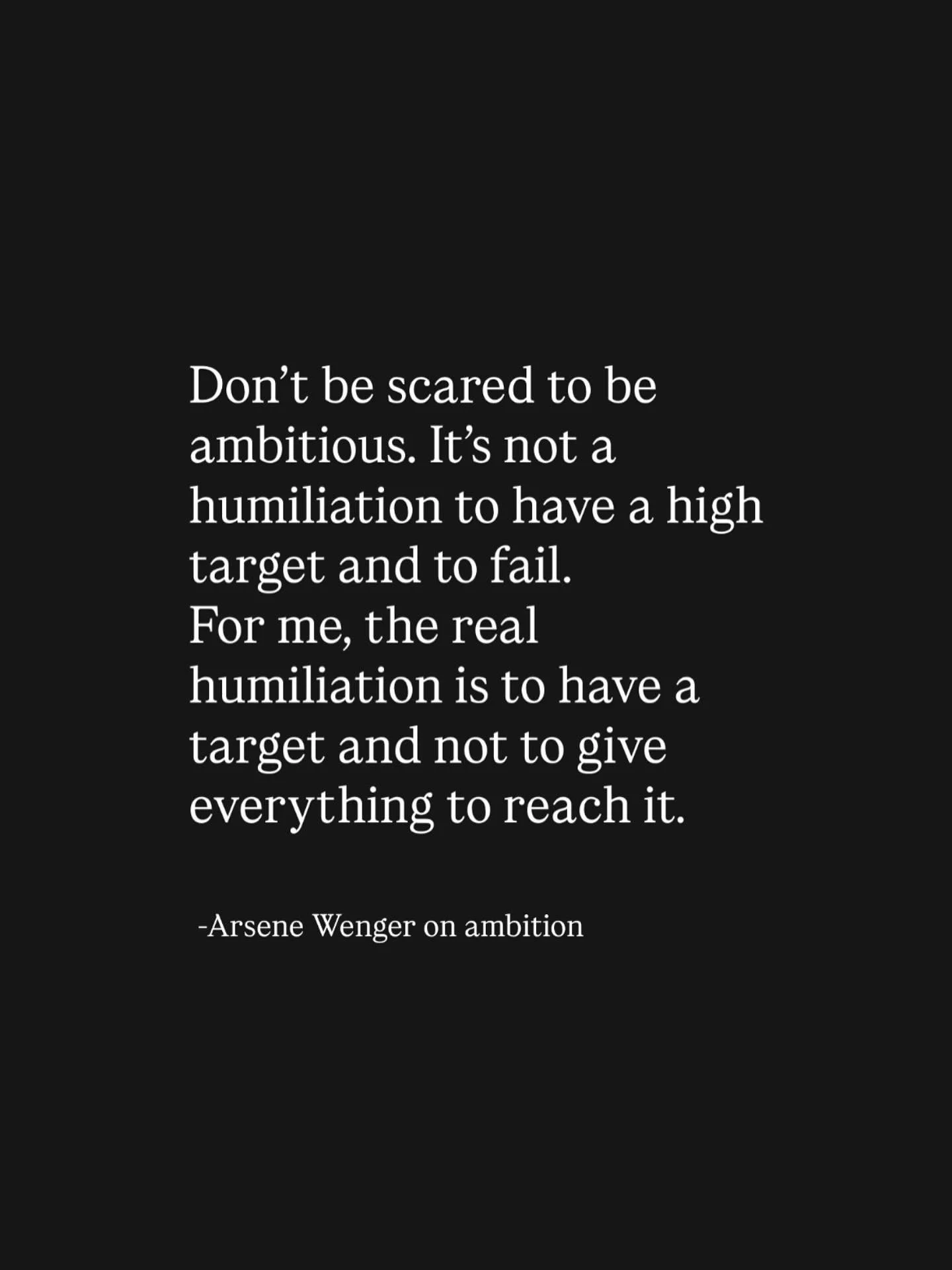 My kids&rsquo; soccer coach just shared this with the team and I think it&rsquo;s a perfect motivation for small businesses as well. 

The reminder to stay ambitious, keep working, and not give up when things get tough applies everywhere. Whether it&
