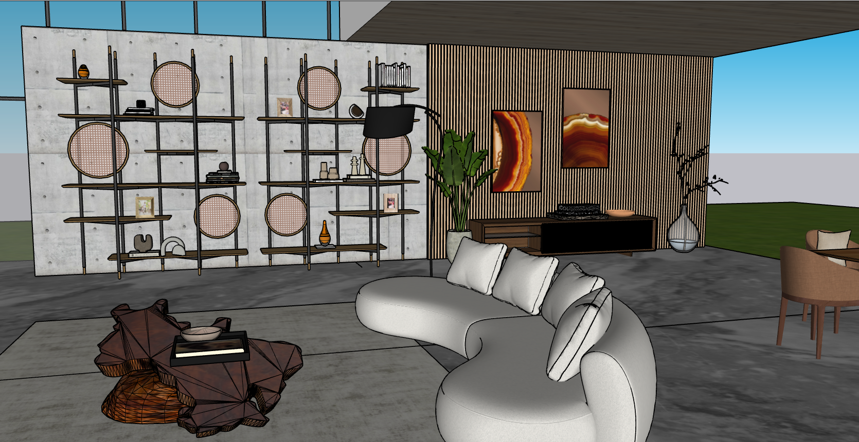 Sketch Ronders SketchUp Mock Renders — Maria I Abarca