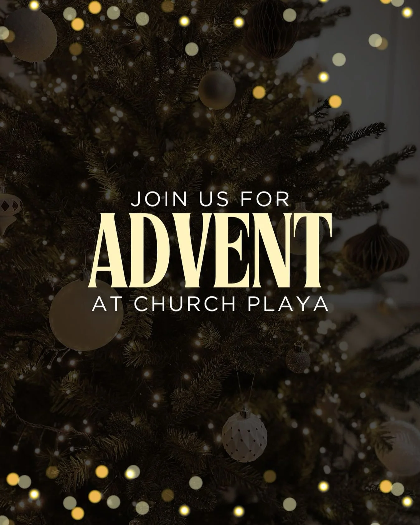 Tomorrow marks the first Sunday of our Advent season! 

Join us as we kick off this sacred tradition of 4 weeks leading up to Christmas Eve. Each Sunday we will highlight key themes as we hold space for both the preparation of our hearts for Christ&r