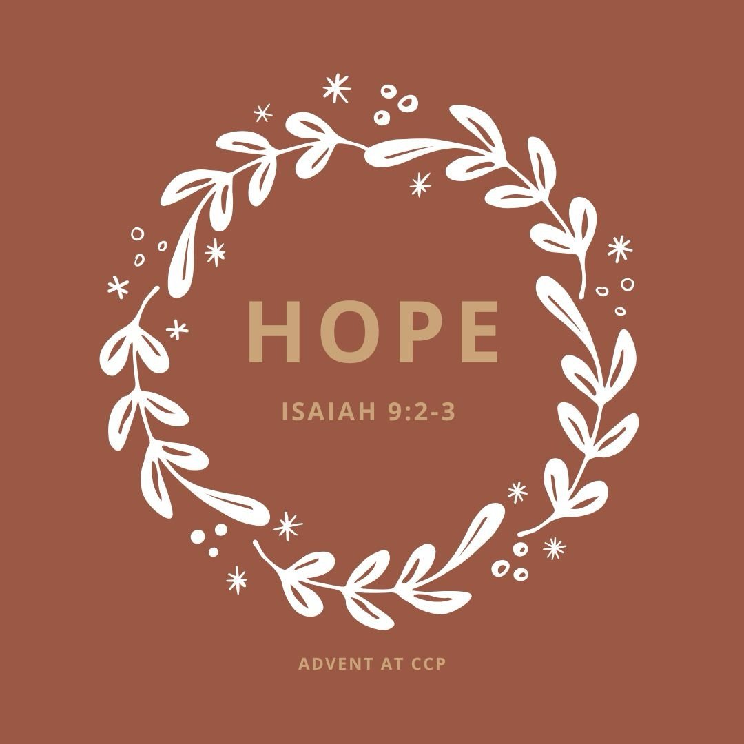 Advent Week 1, we spoke about HOPE. Experiencing the light and knowledge of Jesus and in turn, shining that light and hope to a world who so badly needs it. 

So we know that Jesus works in the light but do we KNOW that Jesus is STILL working in the 