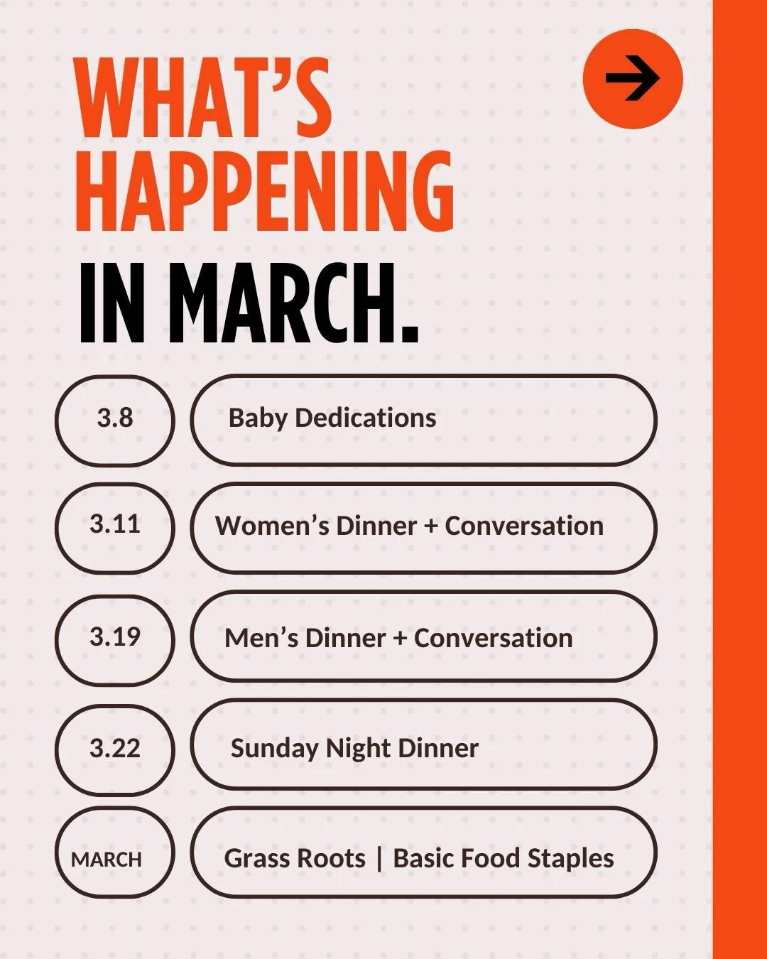 Happy March! 

Check out all that&rsquo;s happening at CCP this month. 🎉

Swipe ➡️ for more information on each event!
