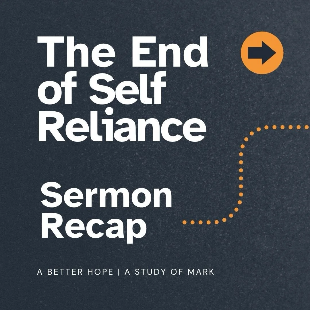 This past Sunday brought us the compelling picture of what life in the Kingdom of God is truly meant to be. 

We see the disciples in Mark 9 and 10 grappling with their places of greatness in regard to Jesus and His coming Kingdom. 

But Jesus contin